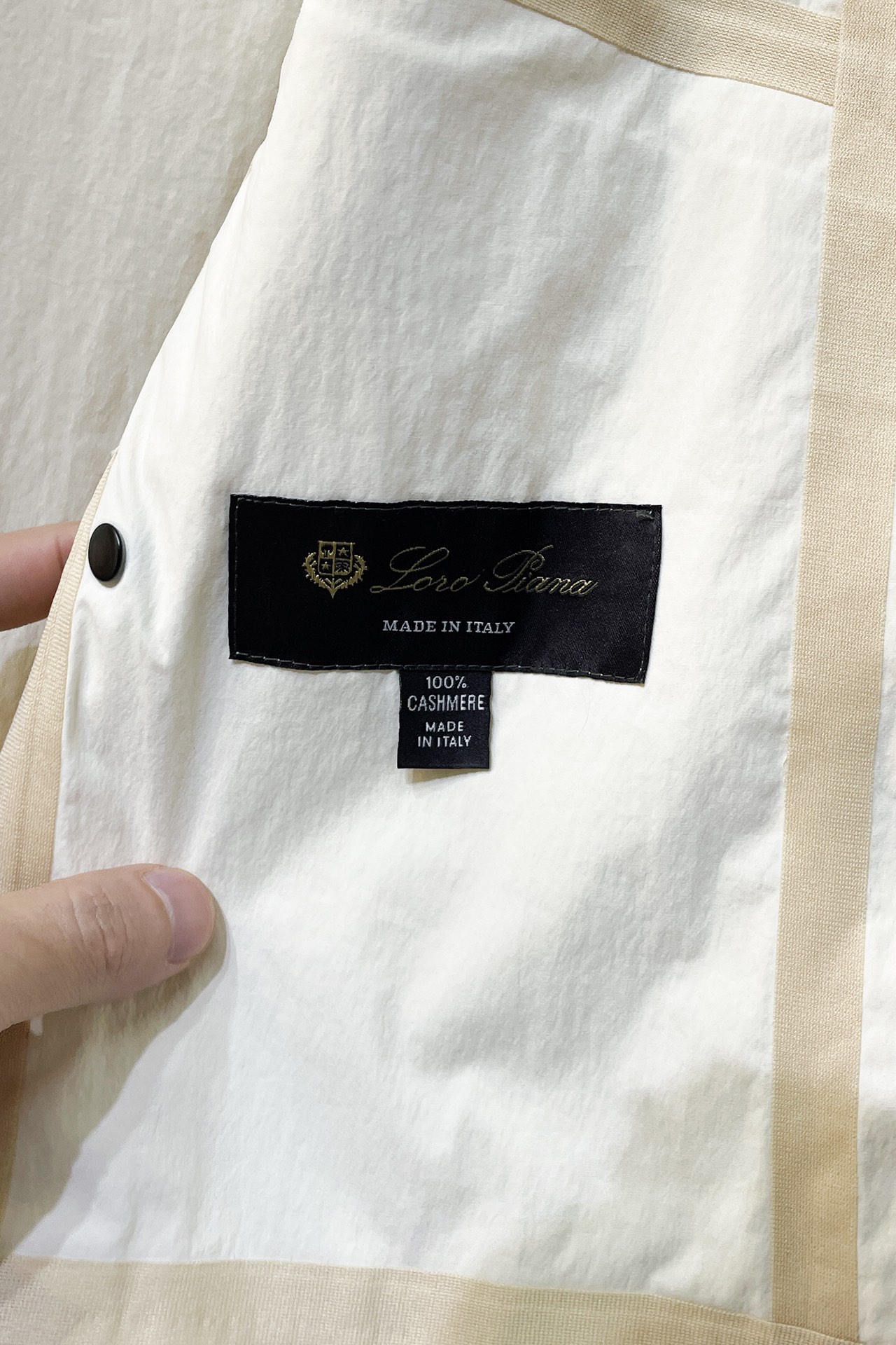 K074 LP  Loro Piana2025ss早春新款发布LP翻领夹克外套，春季爆款外套，穿上就是