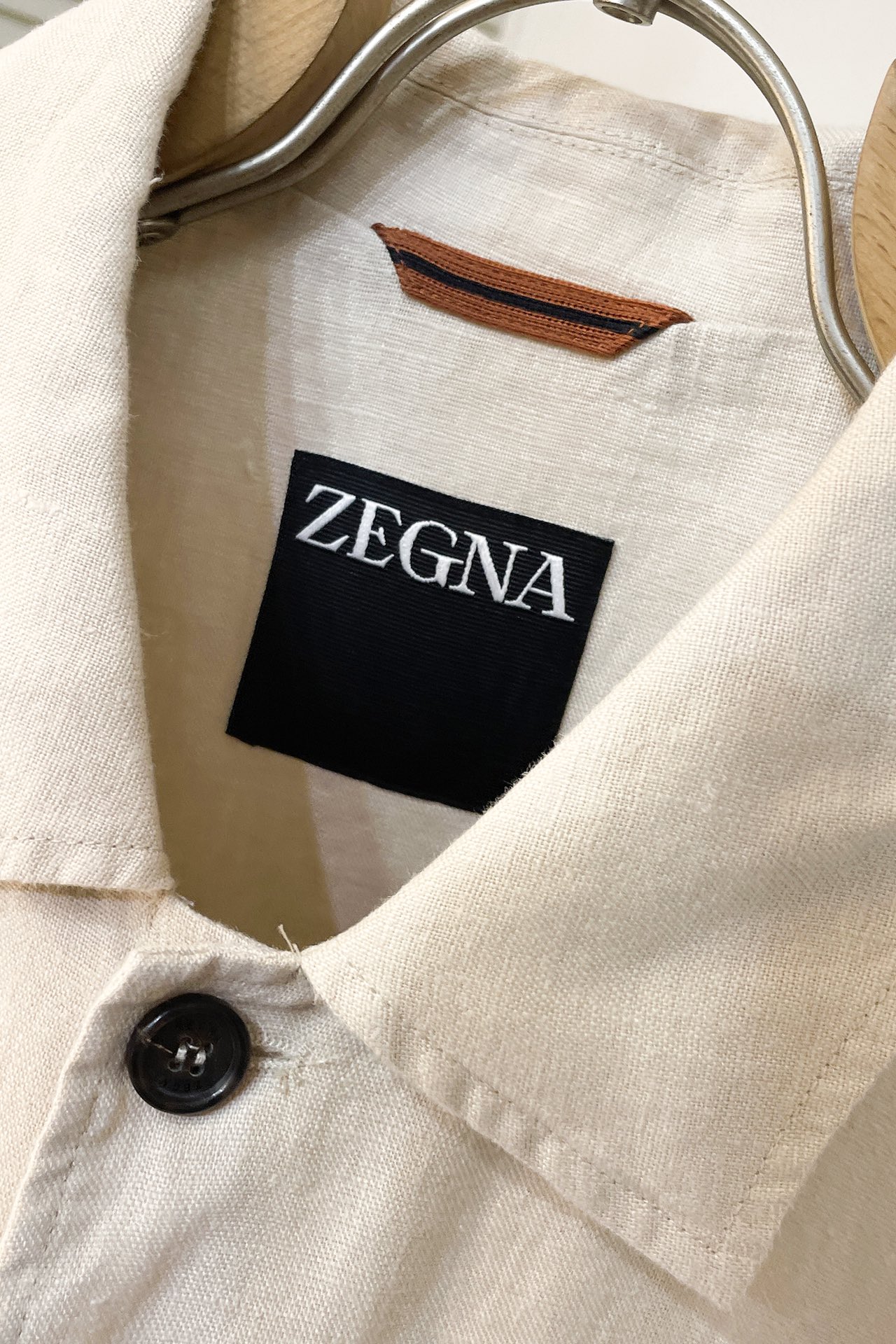  K081 ZS🔥ZEGNA●杰尼亚 2025开春新品翻领半袖亚麻外套，法式慵懒老钱风穿搭！夏日叠穿神器