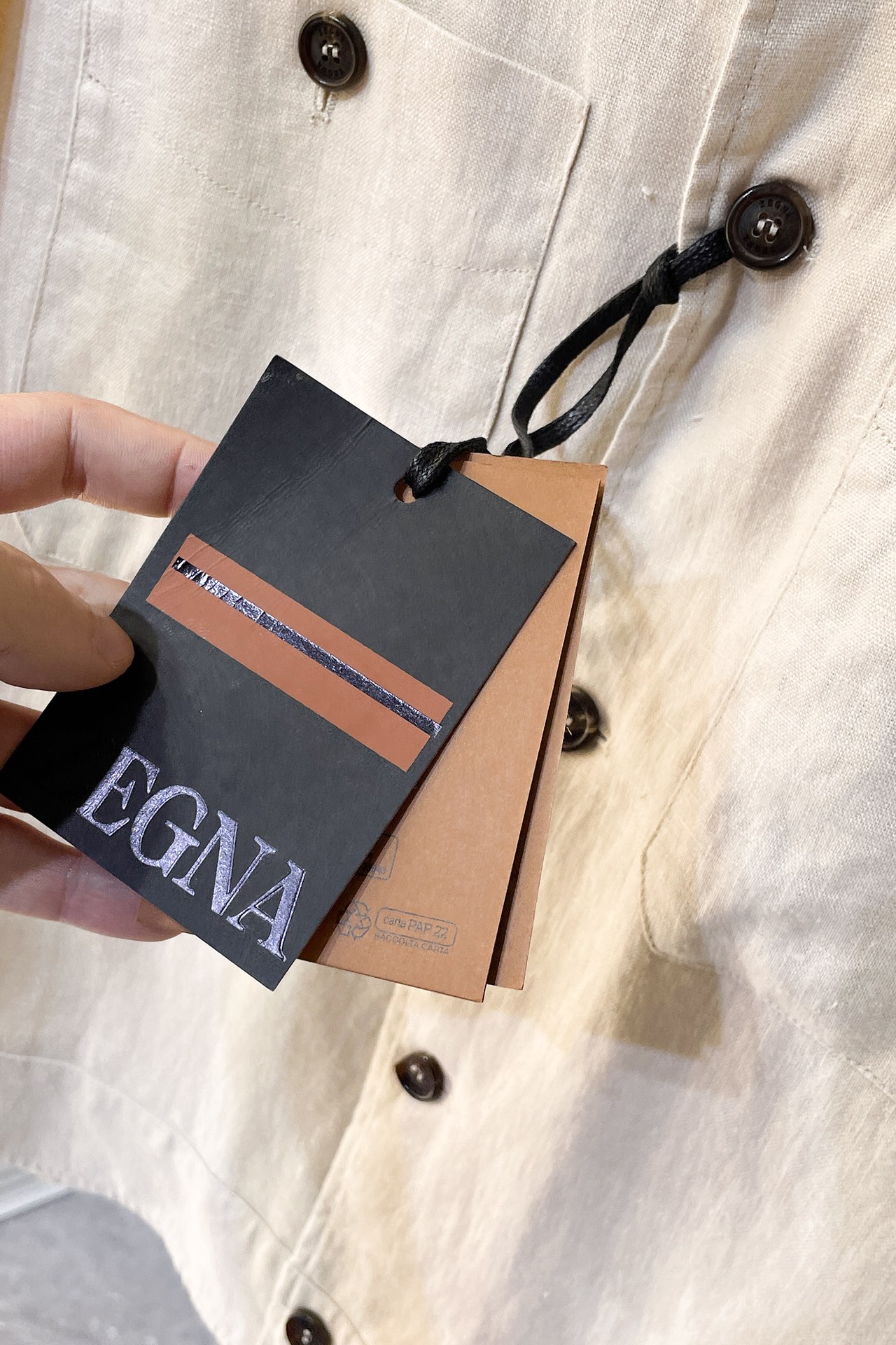  K081 ZS🔥ZEGNA●杰尼亚 2025开春新品翻领半袖亚麻外套，法式慵懒老钱风穿搭！夏日叠穿神器
