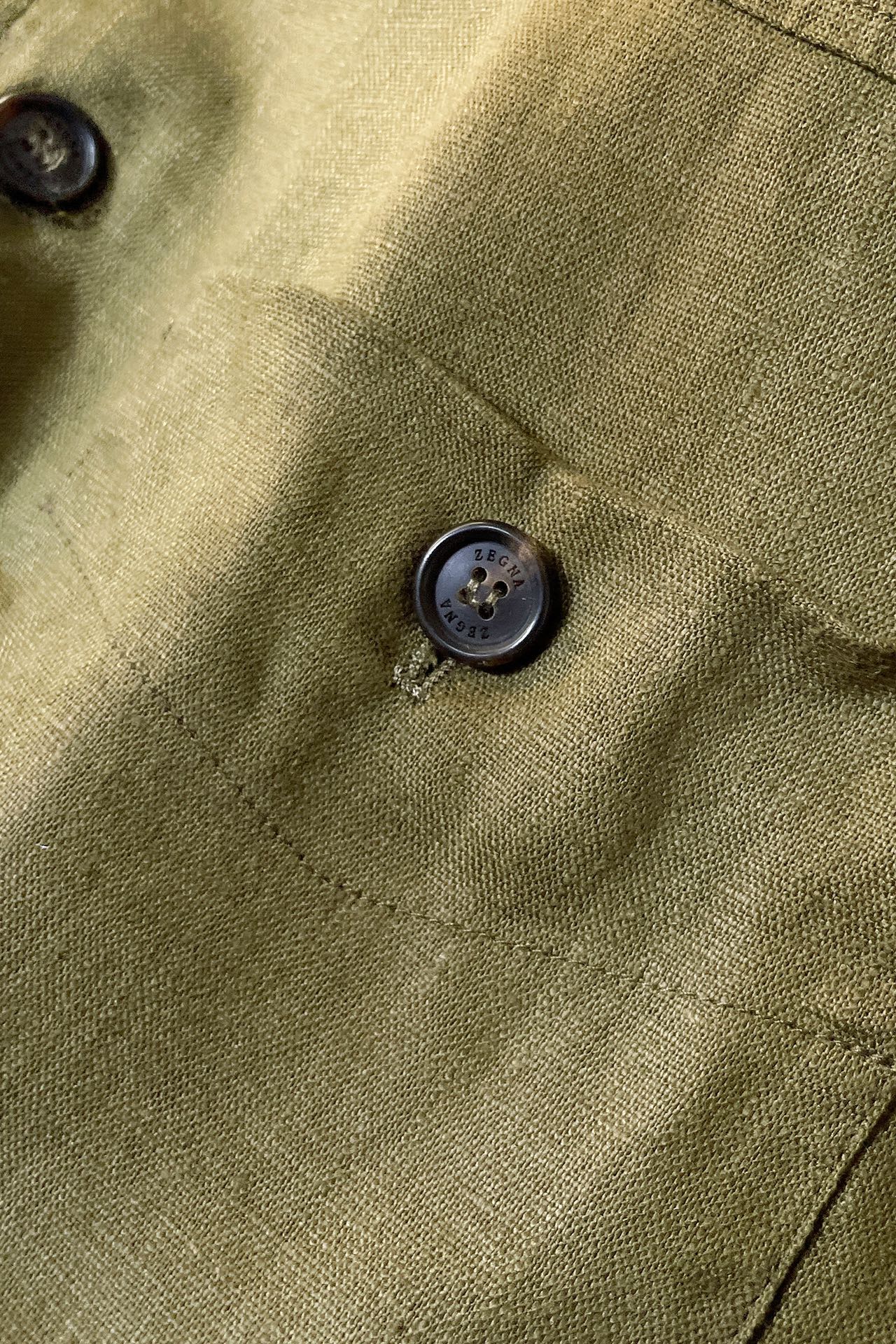  K081 ZS🔥ZEGNA●杰尼亚 2025开春新品翻领半袖亚麻外套，法式慵懒老钱风穿搭！夏日叠穿神器