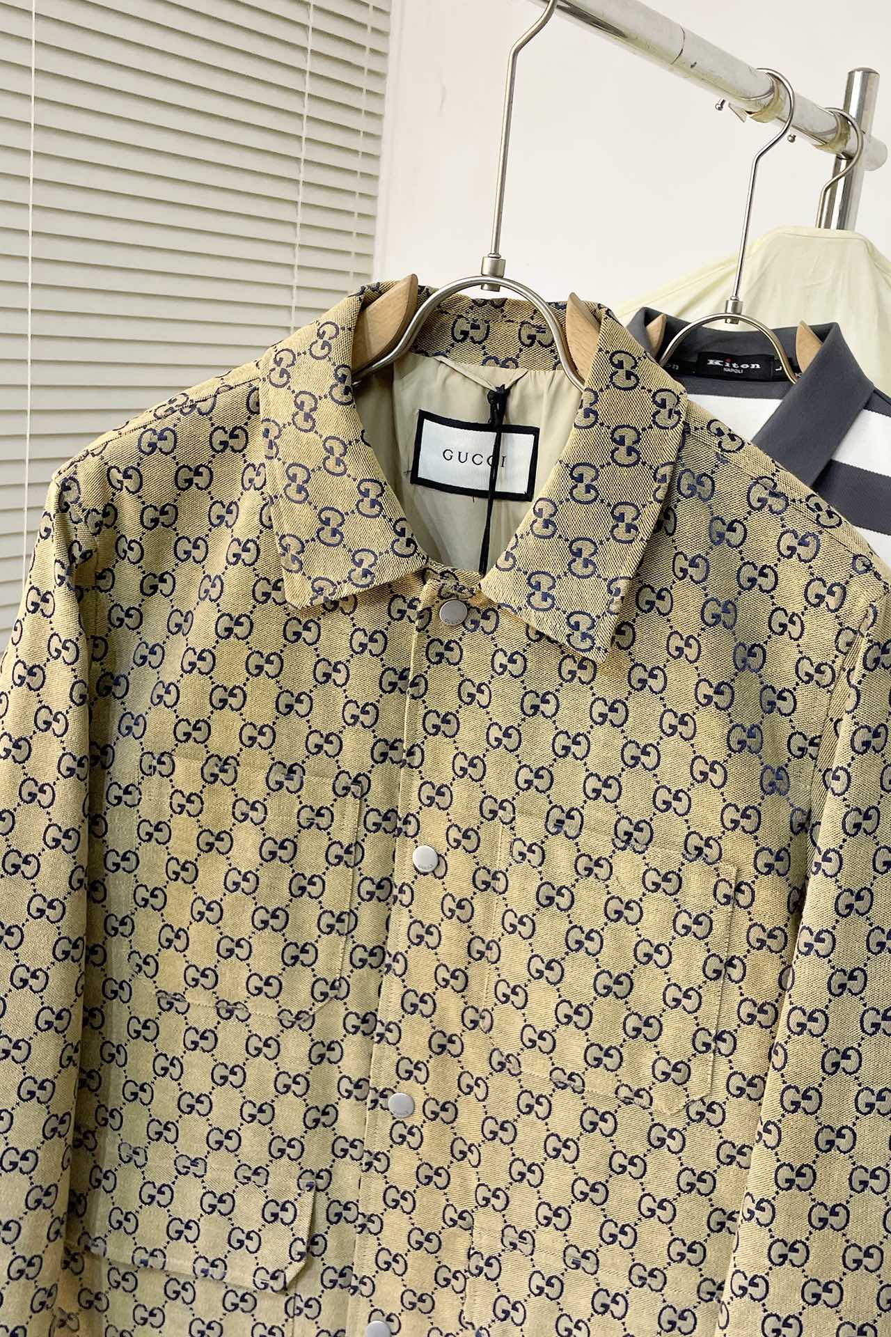  K082 GU🔥Gucci 25Ss ‼️‼️早春款2025最新款时尚设计师款夹克外套.处处细节显工艺