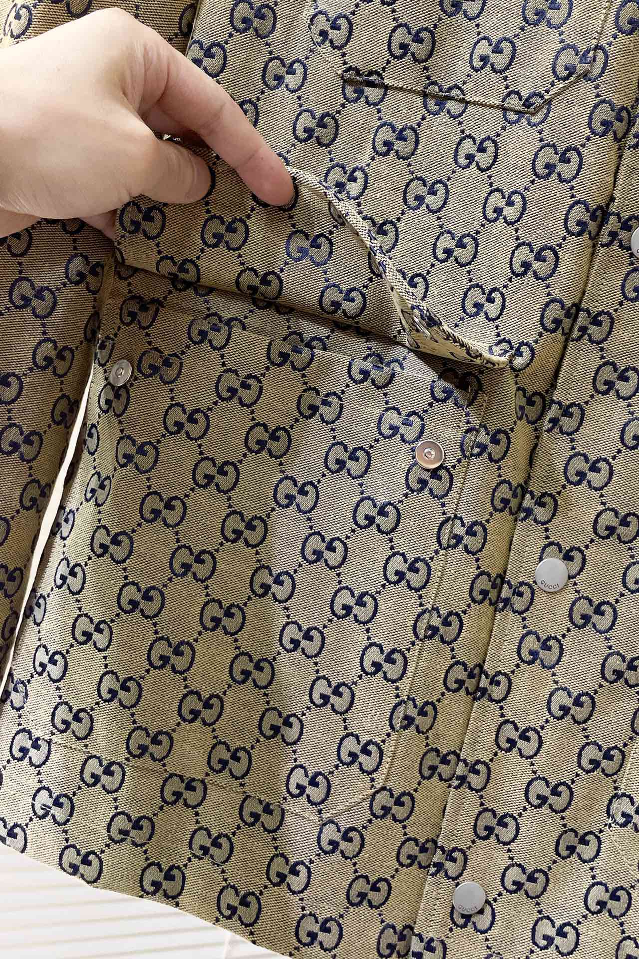  K082 GU🔥Gucci 25Ss ‼️‼️早春款2025最新款时尚设计师款夹克外套.处处细节显工艺