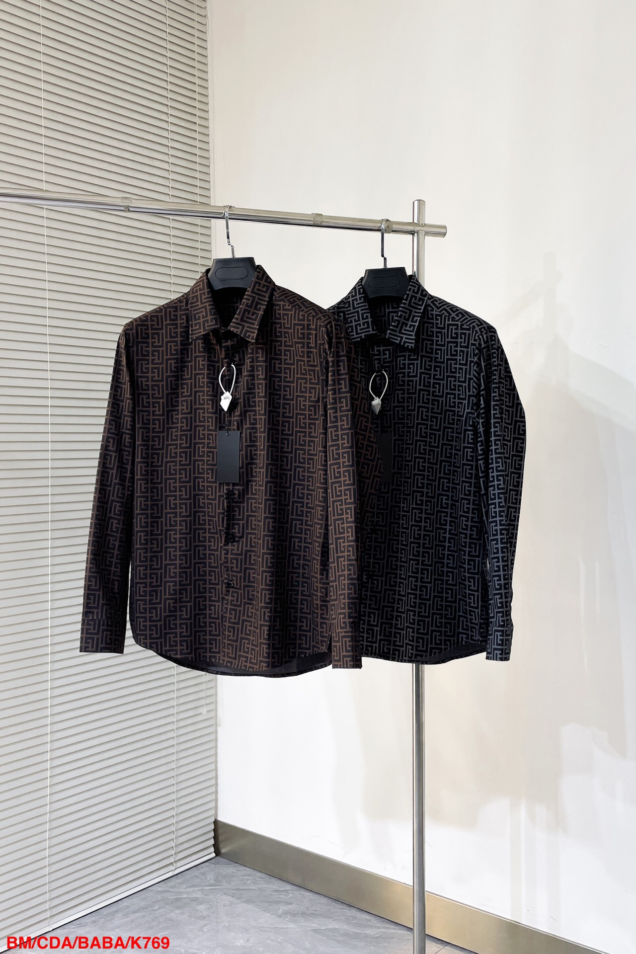 NO:128724,K769 BM Balmain Official website classic jacquard silky cotton fabric selected business people size M-3XL complete three standards, balmain, alexander wang19860909K769 BM巴尔曼 官网经典提花 丝滑棉质面料 商务人士精选 尺码M-3XL 三标齐全,,balmain,alexander wang,Men's clothing