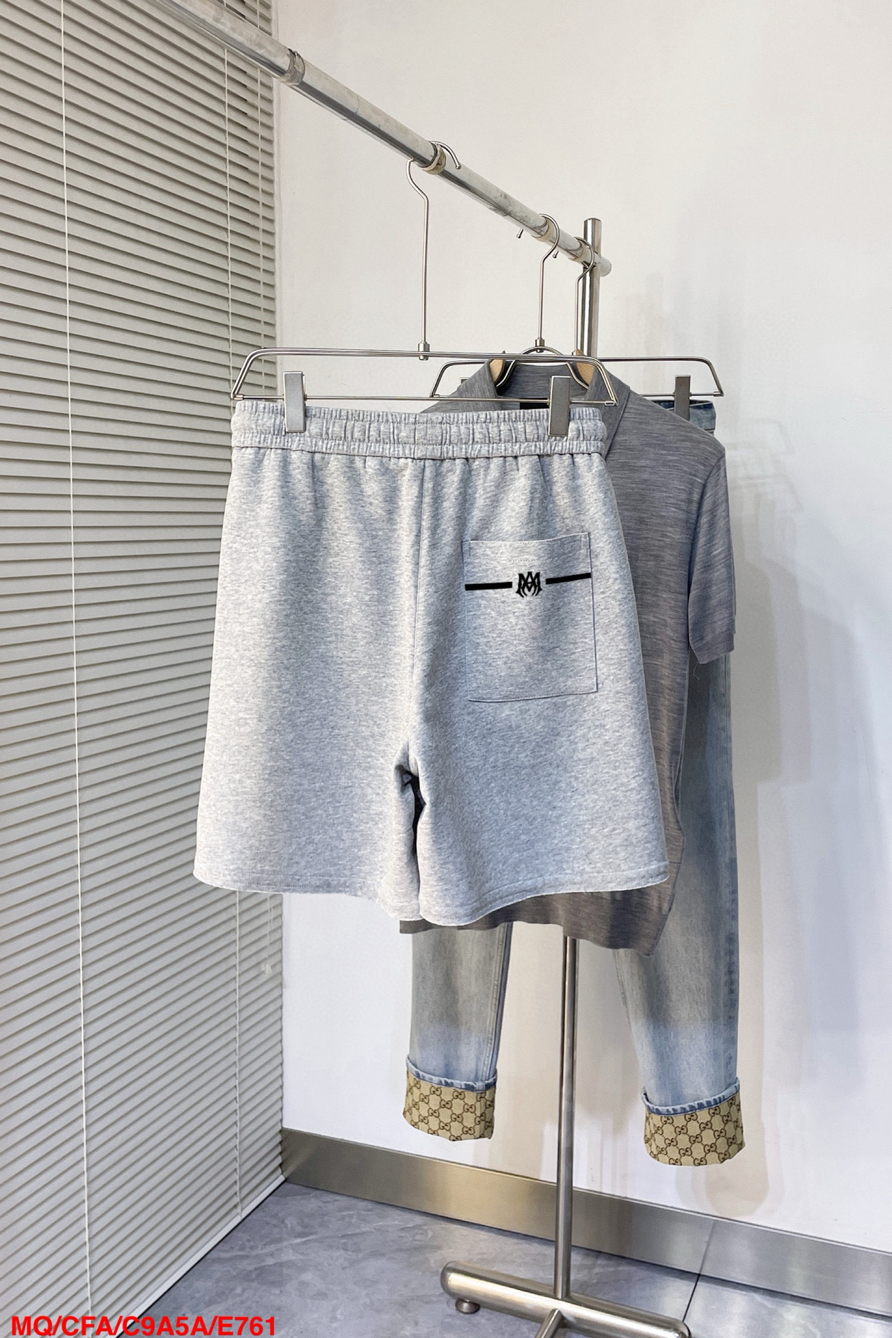 “McQueen 2025 Men’s Leisure Shorts: Custom Fabrics, Comfort, Details, Logo Design, Size M-2XL” - 图片 2