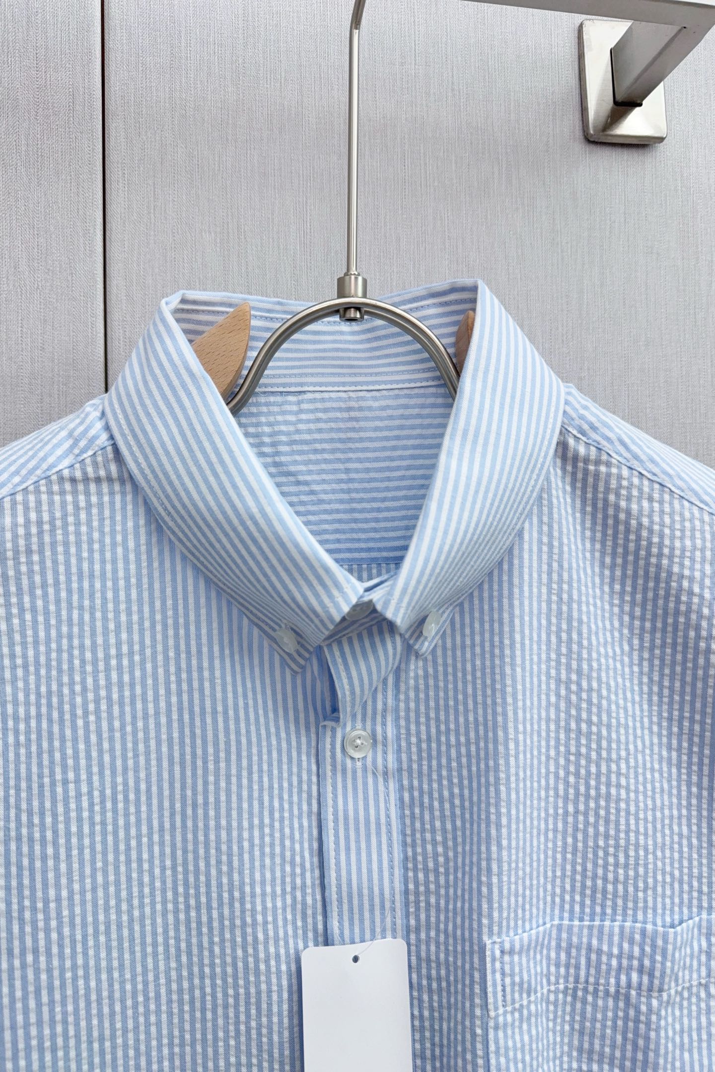 Thom Browne New Season Classic Striped Double-Sleeve Oxford Shirt - 图片 4