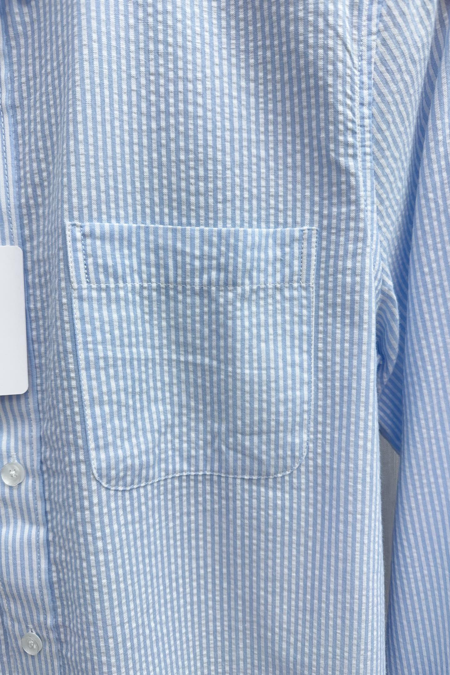 Thom Browne New Season Classic Striped Double-Sleeve Oxford Shirt - 图片 5