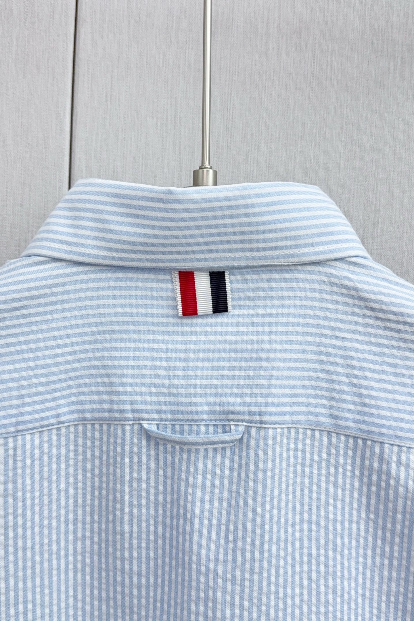Thom Browne New Season Classic Striped Double-Sleeve Oxford Shirt - 图片 8