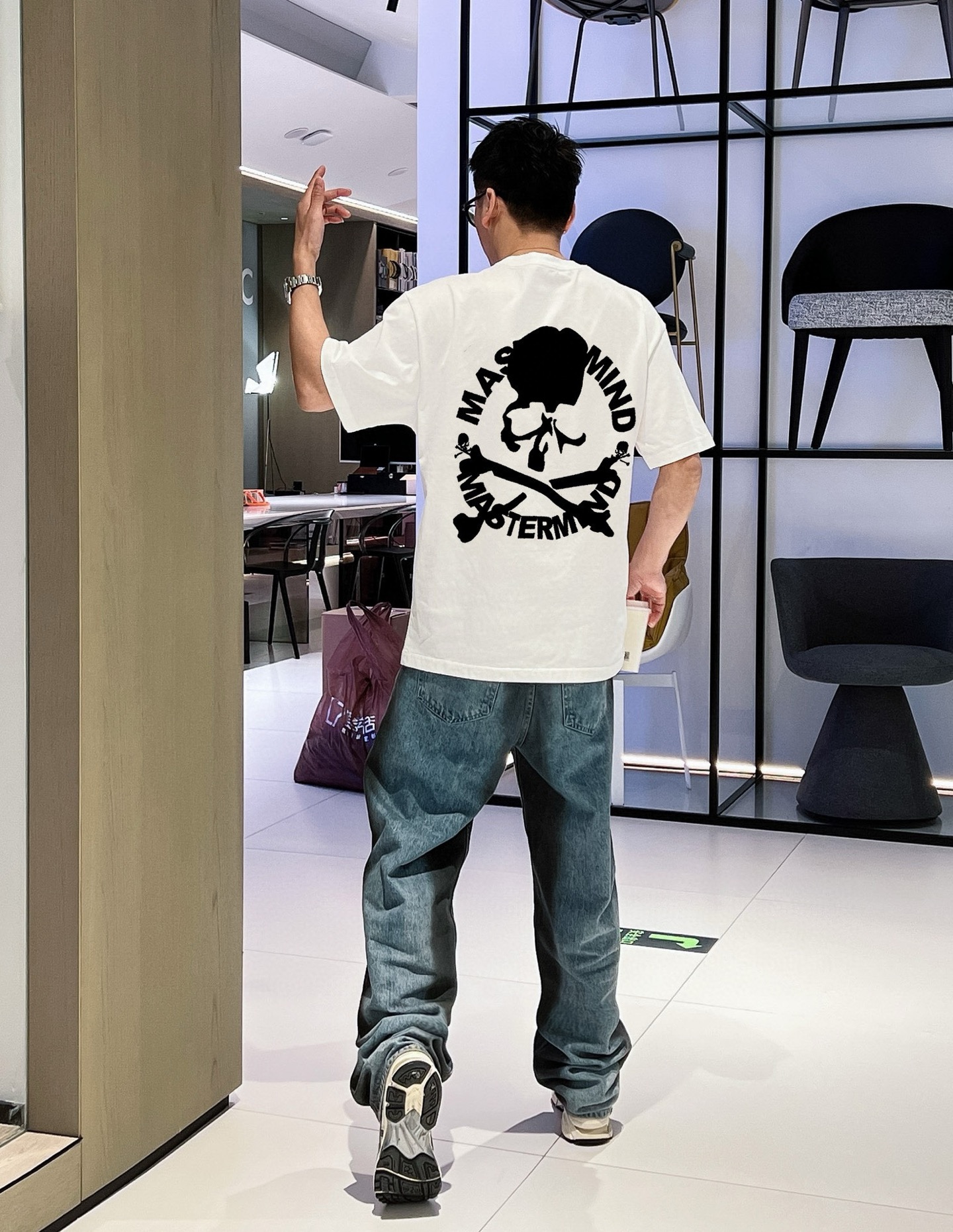 “Fabric Design: Cotton Doubles, Black & White, 230g, M-3XL, Brass Coats, Sleeves” - 图片 9