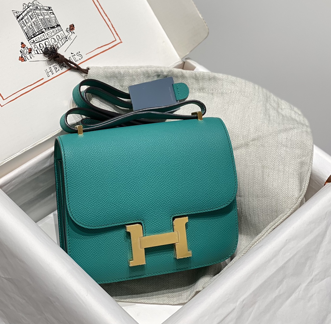 Hermès 25 hand-stitched Hermes new style [with mirror]Constance