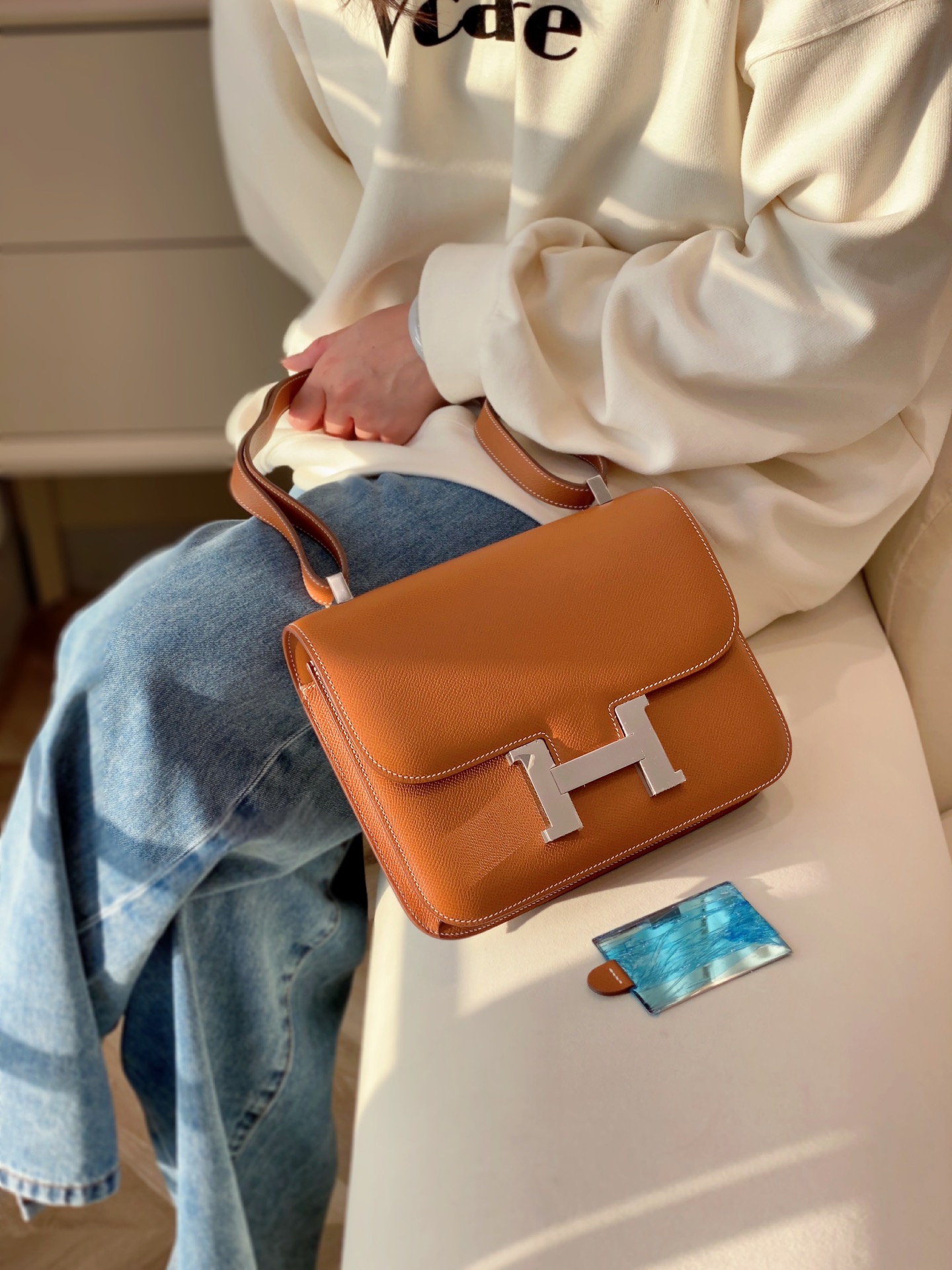 Moynat Classic Handcrafted Luxury Leather Shoulder Bag Ref.7AB8B23F 6