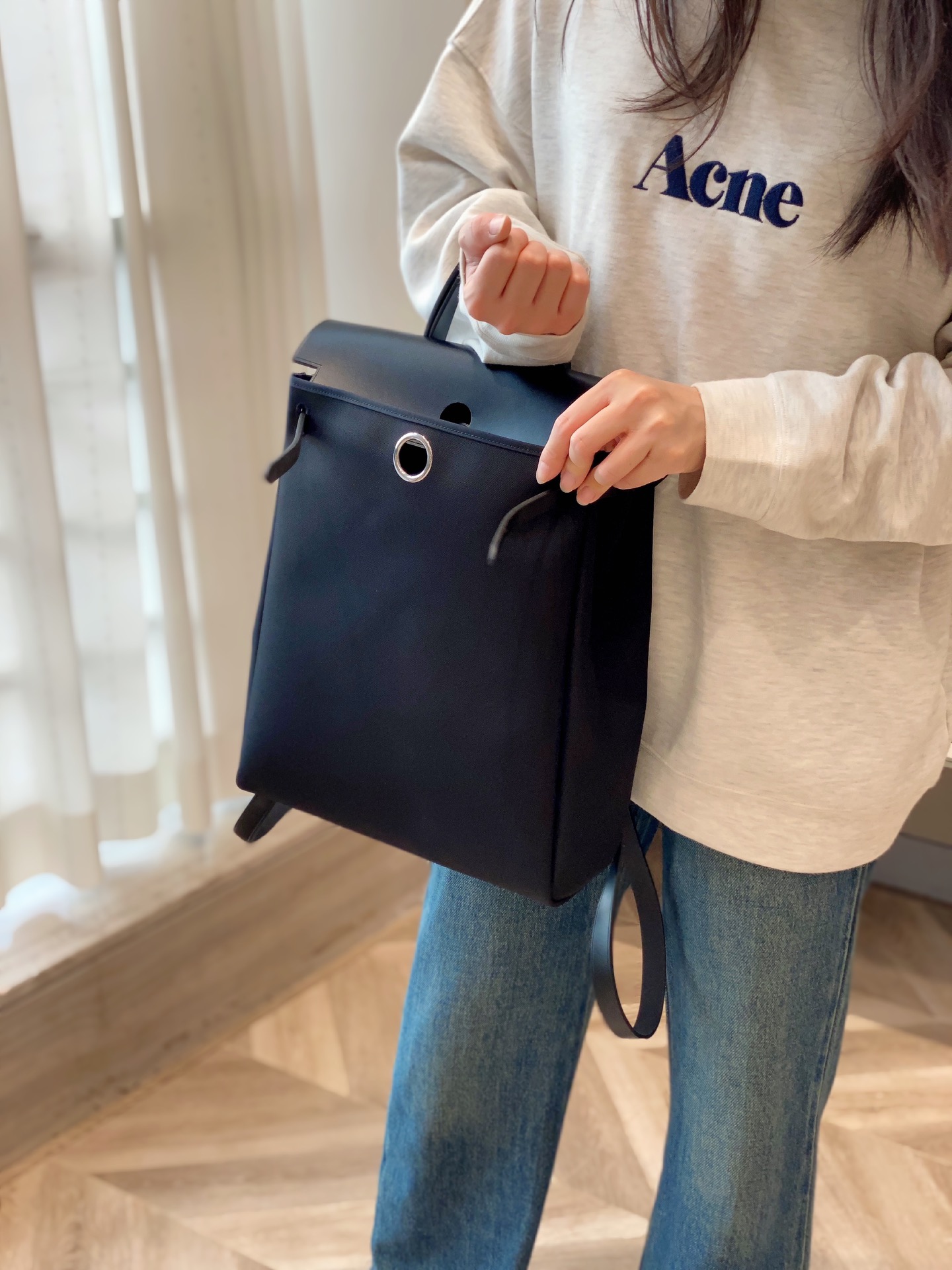 Hermès herbag backpack