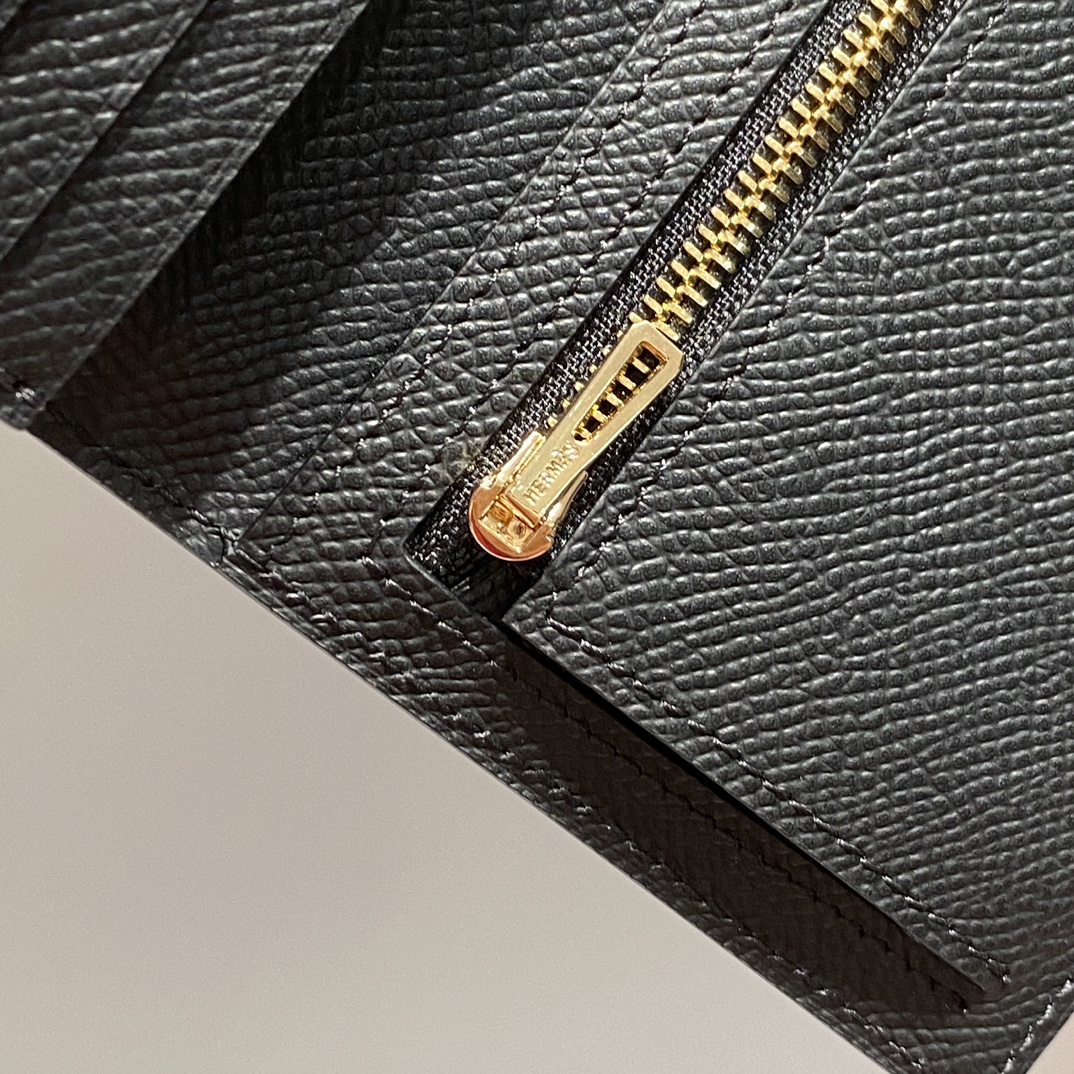 Hermes Epsom Leather Wallet with Gold Hardware - Black 9 i1725714366 7531 0