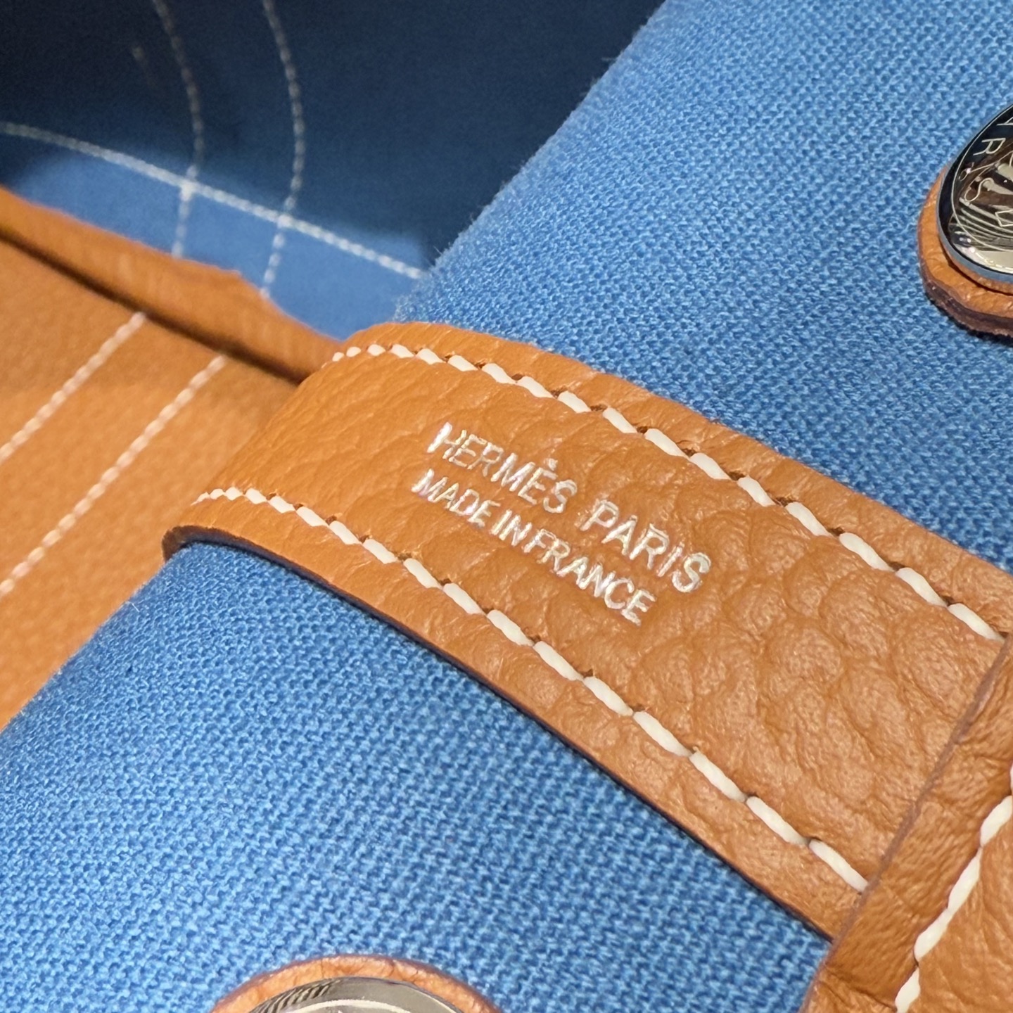 Hermès Garden Party 30 Tote Bag - Gold Brown, Hand-Stitched, Resort Style 8 i1744860219818 5013 0 7