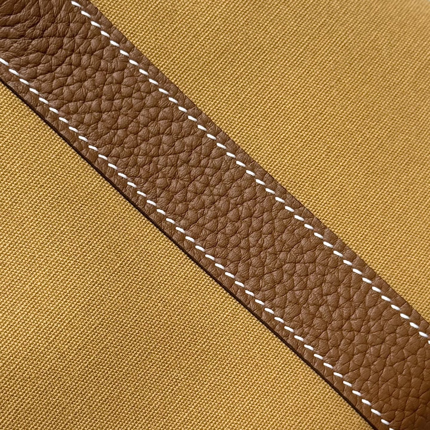Hermès Garden Party 30 Tote Bag - Gold Brown, Hand-Stitched, Resort Style 6 i1744860221677 7626 0 5