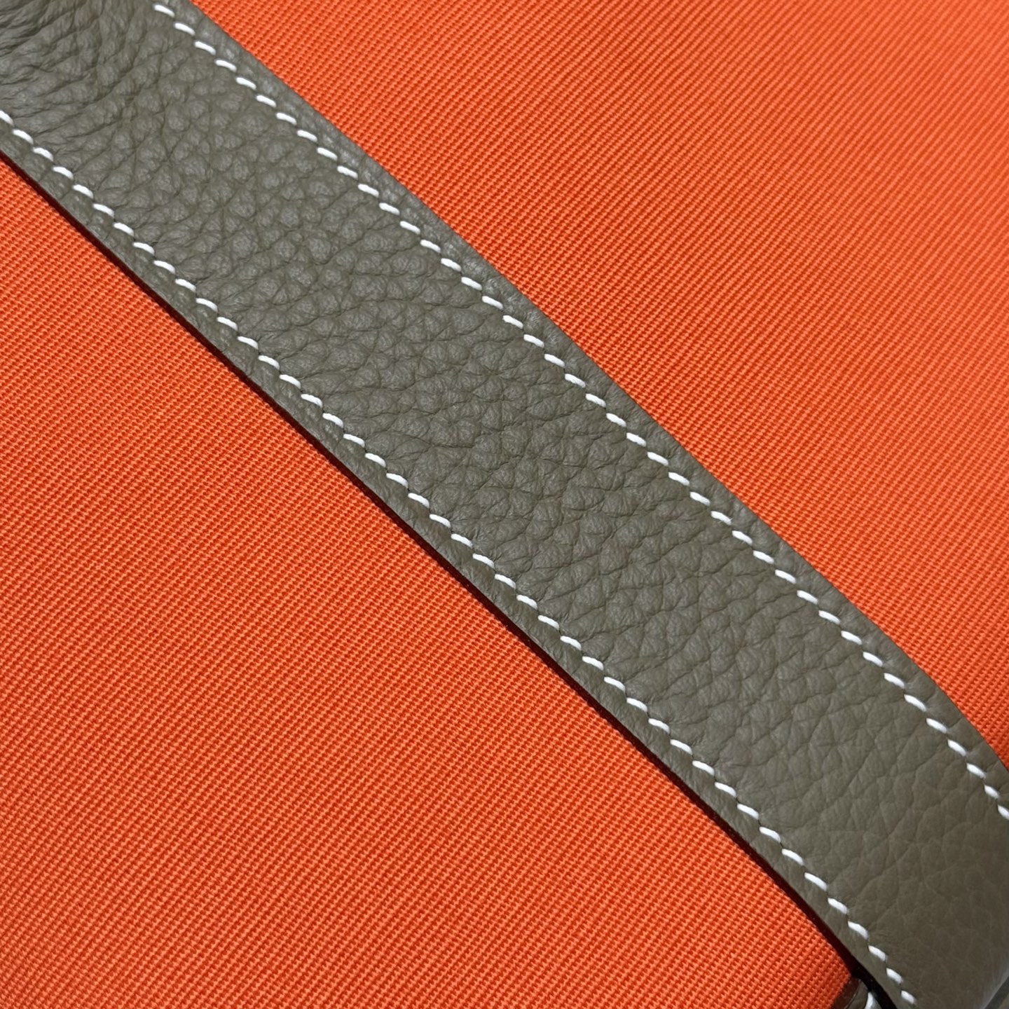 Hermès Garden Party 30 Handbag, Orange and Gray, Crafted with Premium Materials 8 i1744860229092 8330 0 7