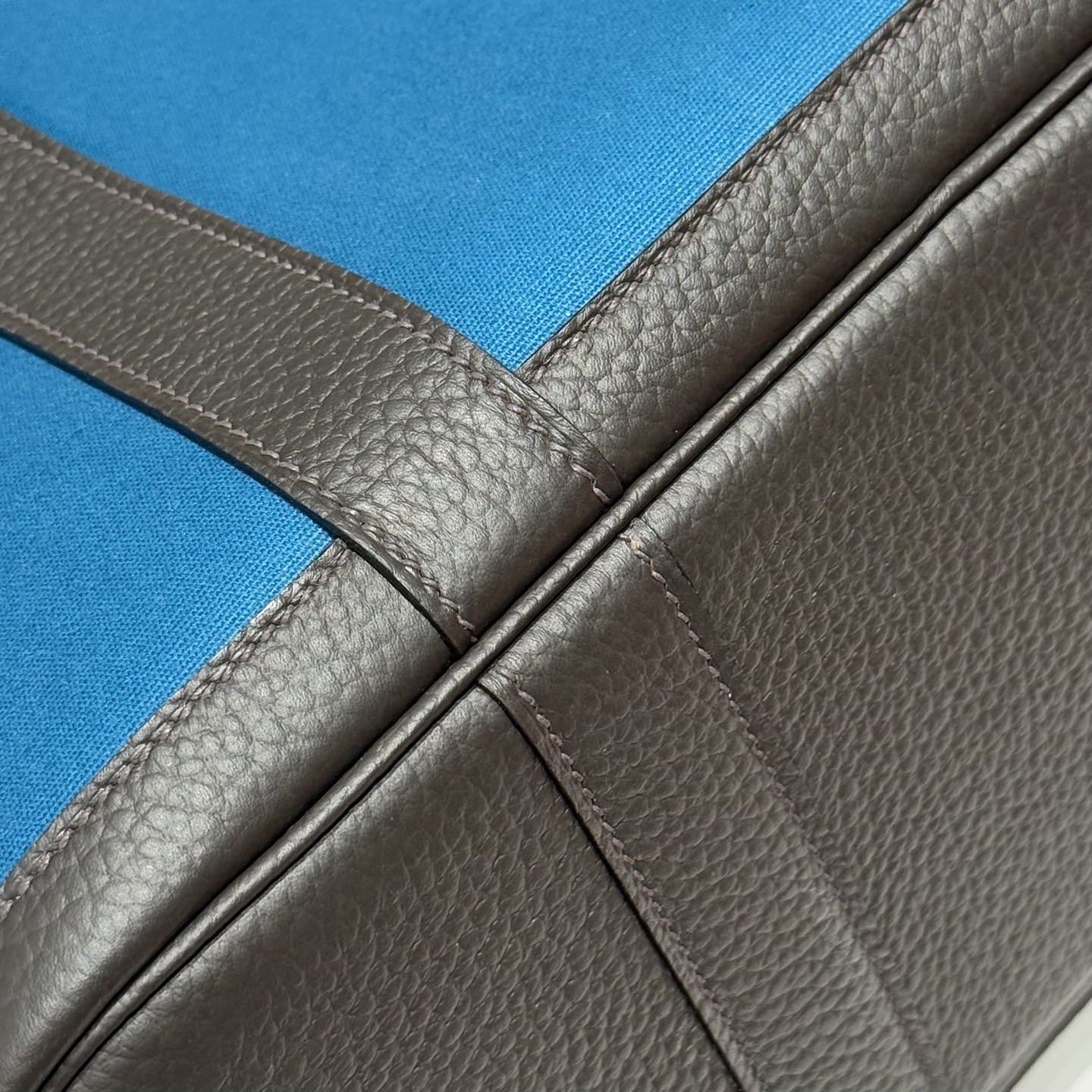 Hermès Garden Party 30 Blue & Black Tote Bag | Summer Casual Style 6 i1744860290950 1144 0 4