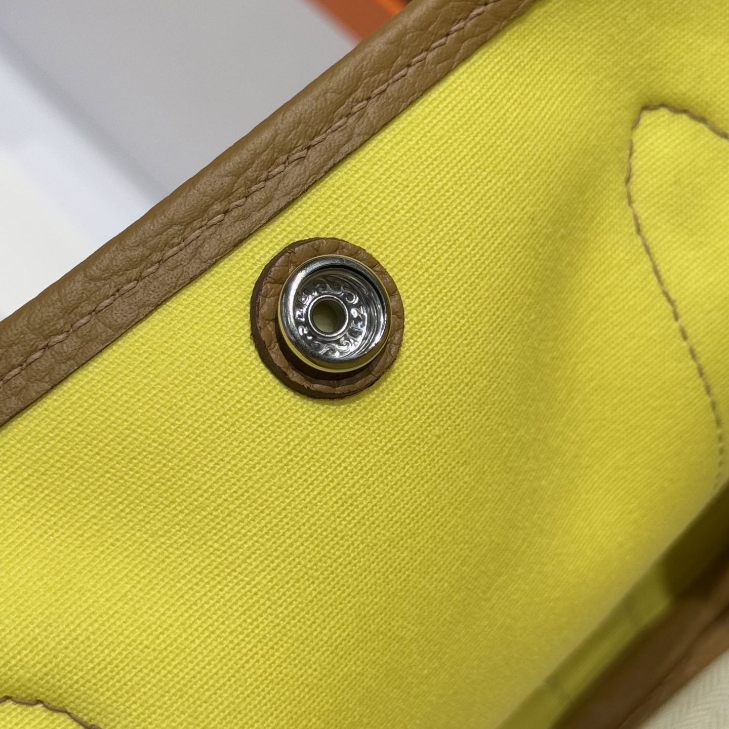 Hermès Garden Party 30 Handbag Naples Yellow Biscuit Color Tote Bag 8 i1744860304937 3750 0 6