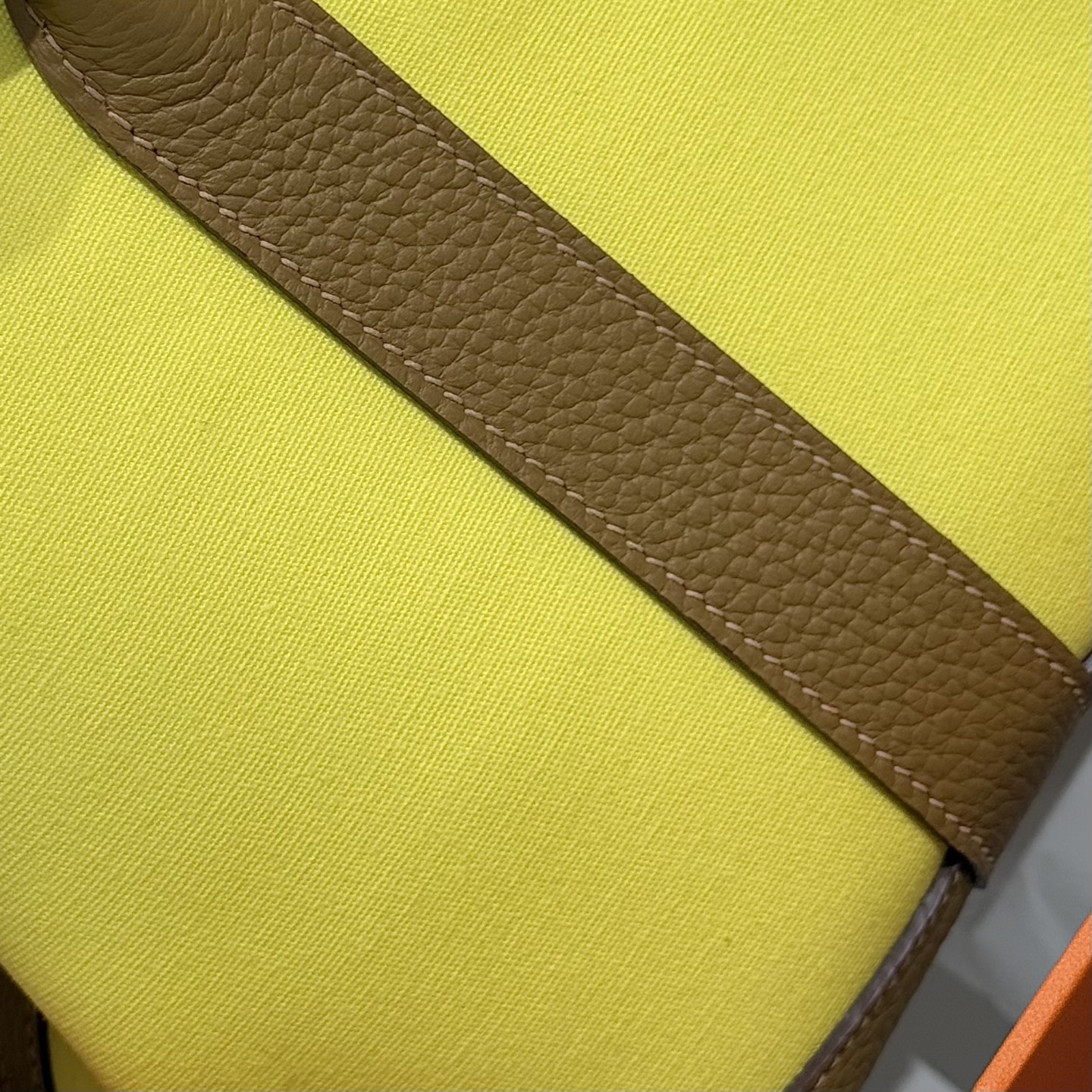 Hermès Garden Party 30 Handbag Naples Yellow Biscuit Color Tote Bag 6 i1744860304952 4016 0 4