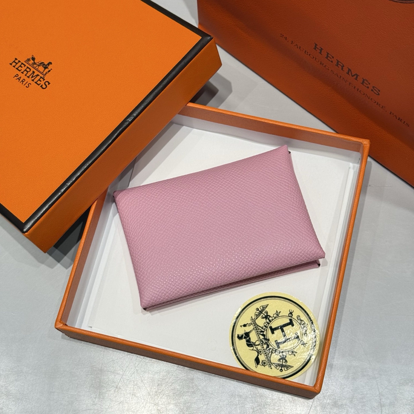 Hermès Calvi Duo Card Holder Epsom Leather - Coin & Card Case 1 i1745571301506 6094 0 5