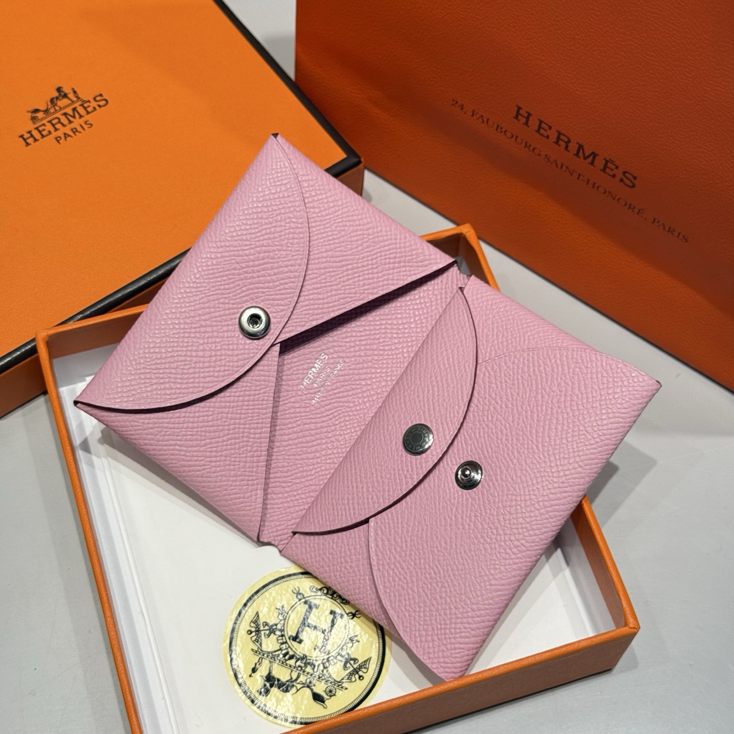 Hermès Calvi Duo Card Holder Epsom Leather - Coin & Card Case 2 i1745744684730 6080 0 1