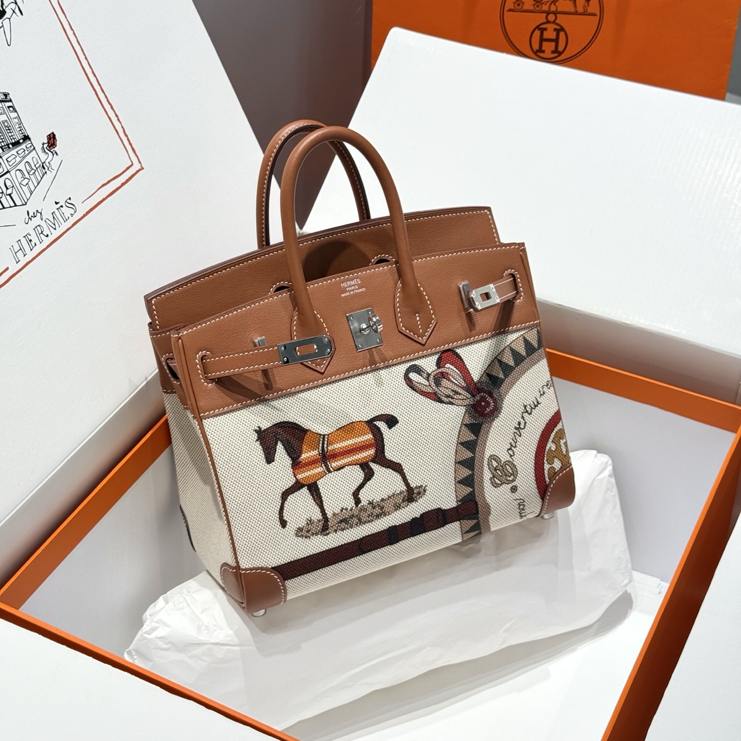 NO:879416,-French retro color golden brown/limited edition 'Horse Totem' first layer of cowhide_all steel hardware_semi-handmade exclusive high cost-effective quality imported canvas fabric synchronized cabinet productionEverything is a surprise when you get it_What you see is what you get quality [actual photos]_ Size 25cm, Hermes, hermes, cowhide, Hermes,19860909-法式复古 颜色金棕色/限量“马图腾” 头层 牛皮_ 全钢五金 _ 半手工打造 独家高性价比品质 进口帆布面料 同步柜柜出品 到手无一不惊喜 _所见即所得品质【实物实拍】_ 尺寸25cm,爱马仕,hermes,cowhide,Hermes,,Bag