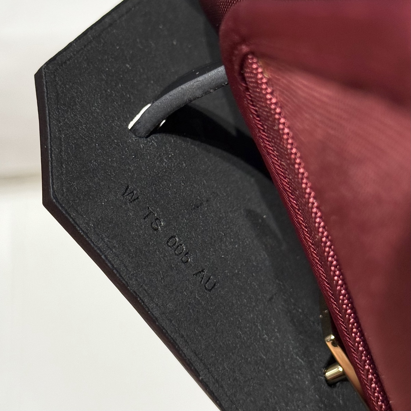 Mini Herbag Saddle Bag, Red and Black, 20cm - Chic & Elegant 6 i1746796555610 8803 0 5