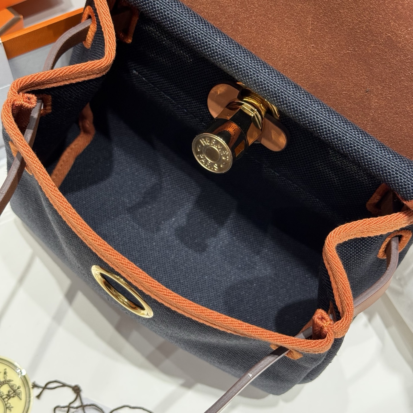Hermès Herbag 20 CM Midnight Blue/Gold Hardware, Crossbody Bag 9 i1747139110230 8272 0 8