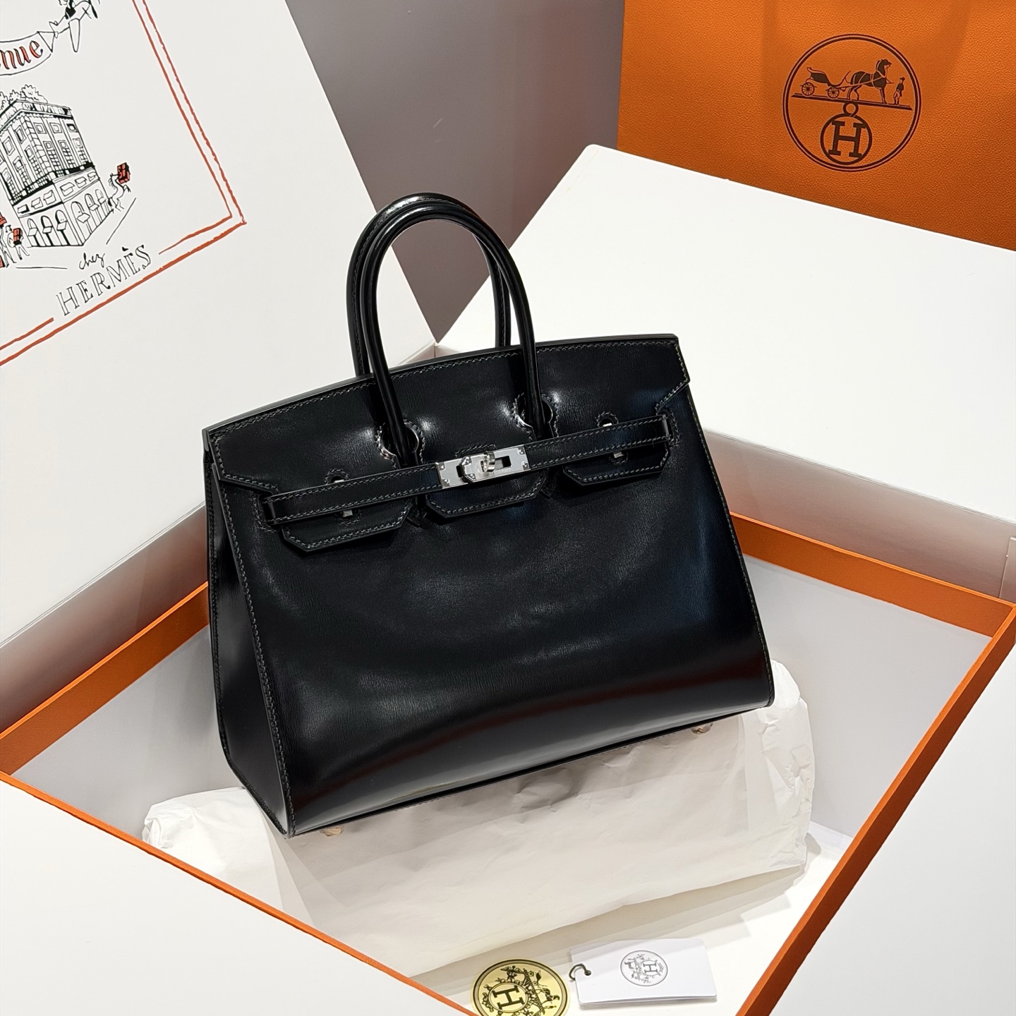 NO:699786,25 - Classic black silver. The end of Pupi is leather with a high sense of quality. It comes with aura filter. The luster of the leather is very attractive. Every process is the pursuit of perfection. Hand-sewing details. Outer seam 25cm, Hermes, Hermes, Hermes,1986090925 - 经典黑银 普皮的尽头是高级感爆棚的皮 自带气场滤镜 皮的光泽感极具魅力 每一道工序都是对完美的追求 手工缝制细节图 外缝 25cm,爱马仕,hermes,Hermes,,Bag