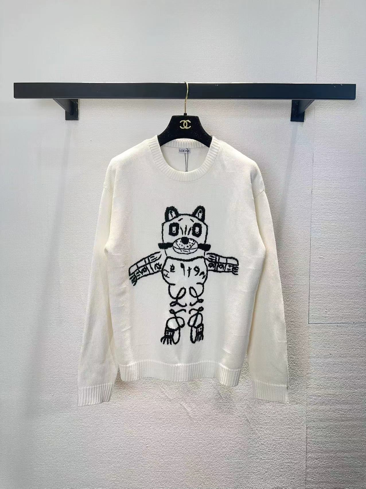 NO:621799,Loewe pullover long sleeve SML official website synchronization,,loewe,alexander wang19860909罗意威套头长袖SML官网同步,,loewe,alexander wang,Women's clothing