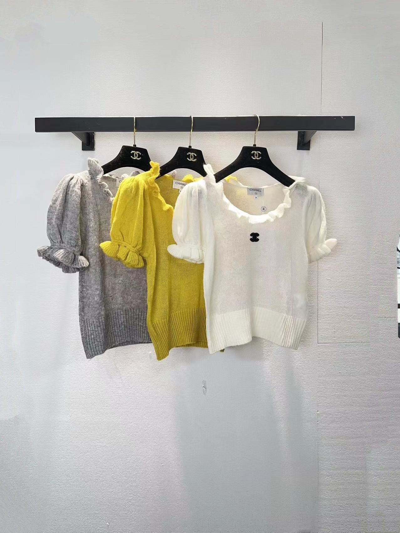 NO:749418,chanel Chanel three-color short-sleeved SML,,chanel,chanel,T-shirt,19860909chanel香奈儿三色短袖SML,,chanel,chanel,T-shirt,,Women's clothing