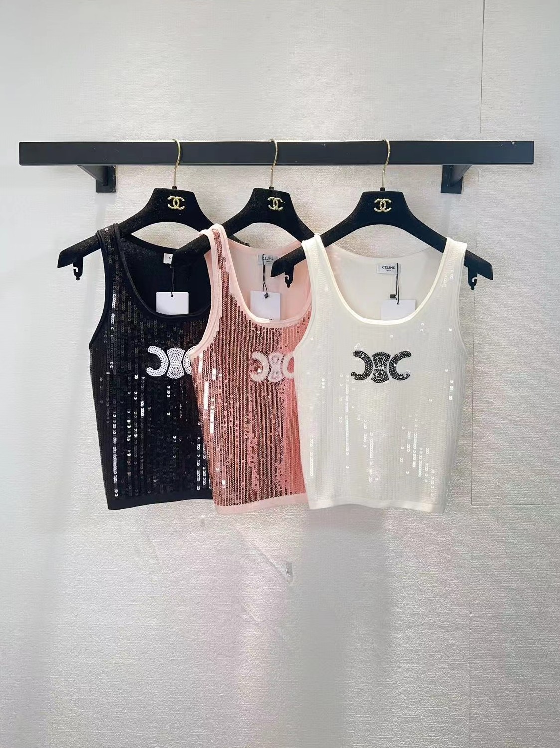 NO:750290,Celine three-color vest SML,,celine,celine,19860909Celine赛琳三色背心SML,,celine,celine,,Women's clothing