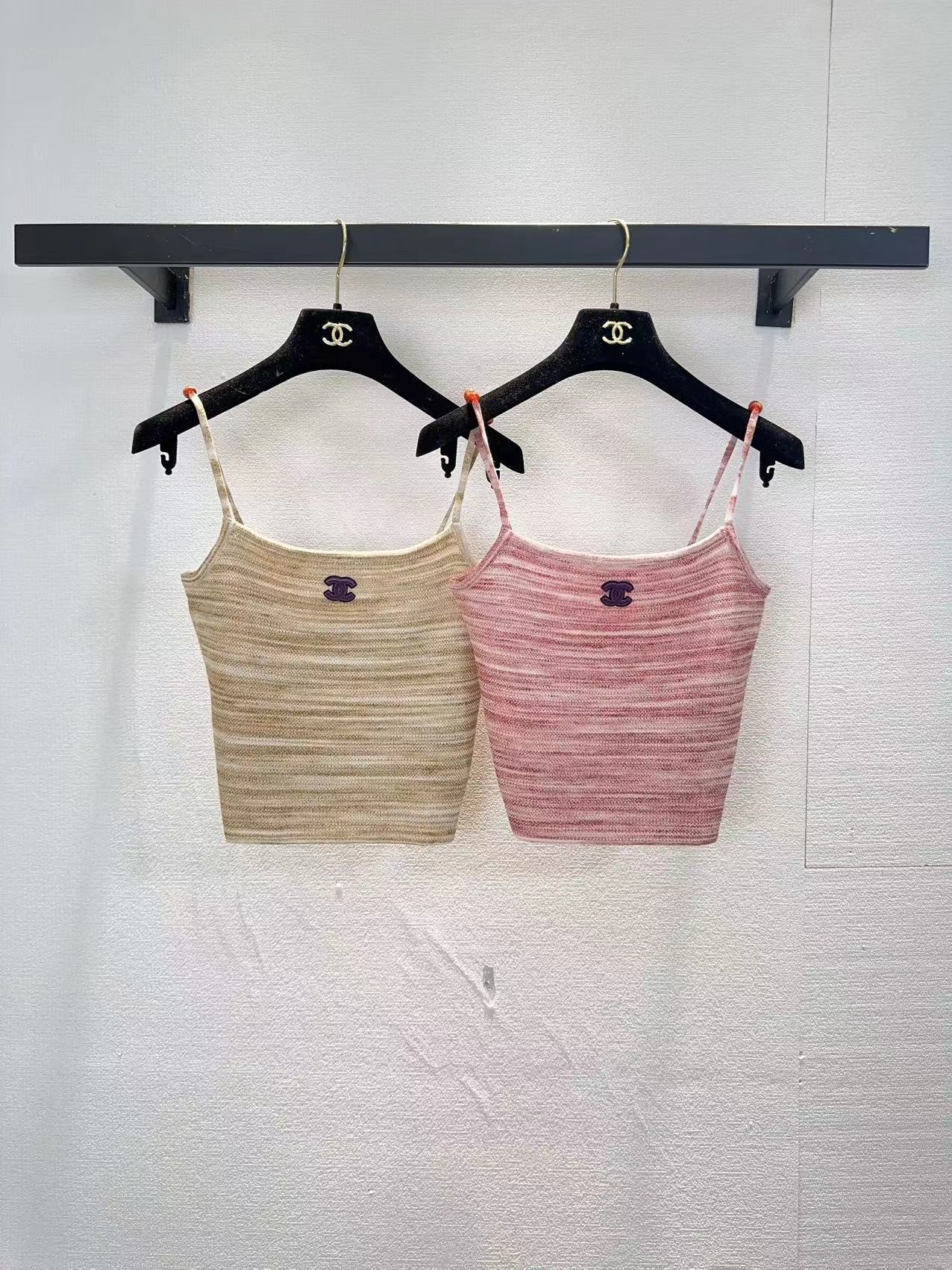 NO:761987,chanel Chanel two-color camisole SML,,chanel,chanel,19860909chanel香奈儿两色吊带背心SML,,chanel,chanel,,Women's clothing