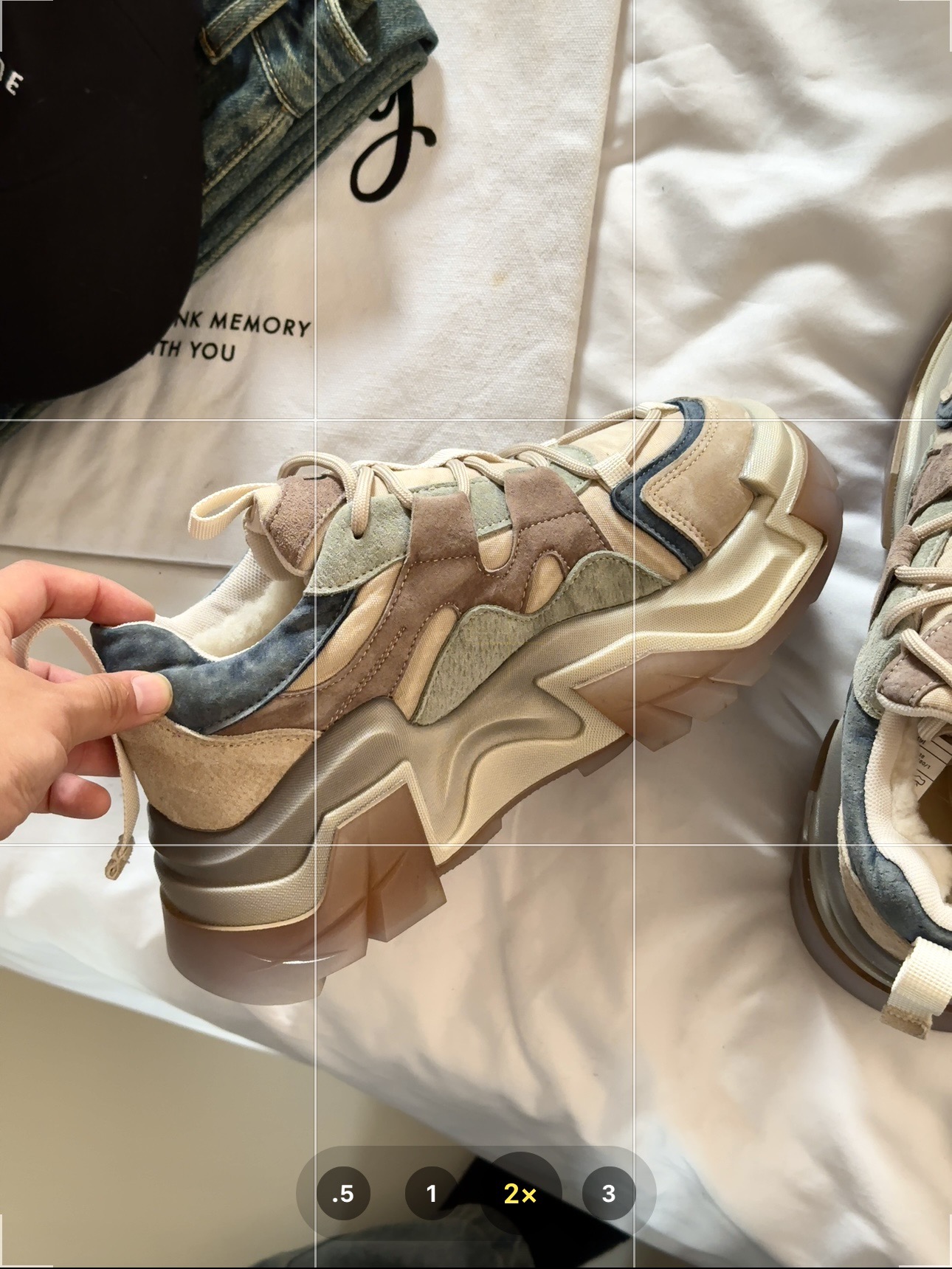 Fashionable Fusion Sneakers: Designer Style in Black Pink and More, Size 35-40 - 图片 6