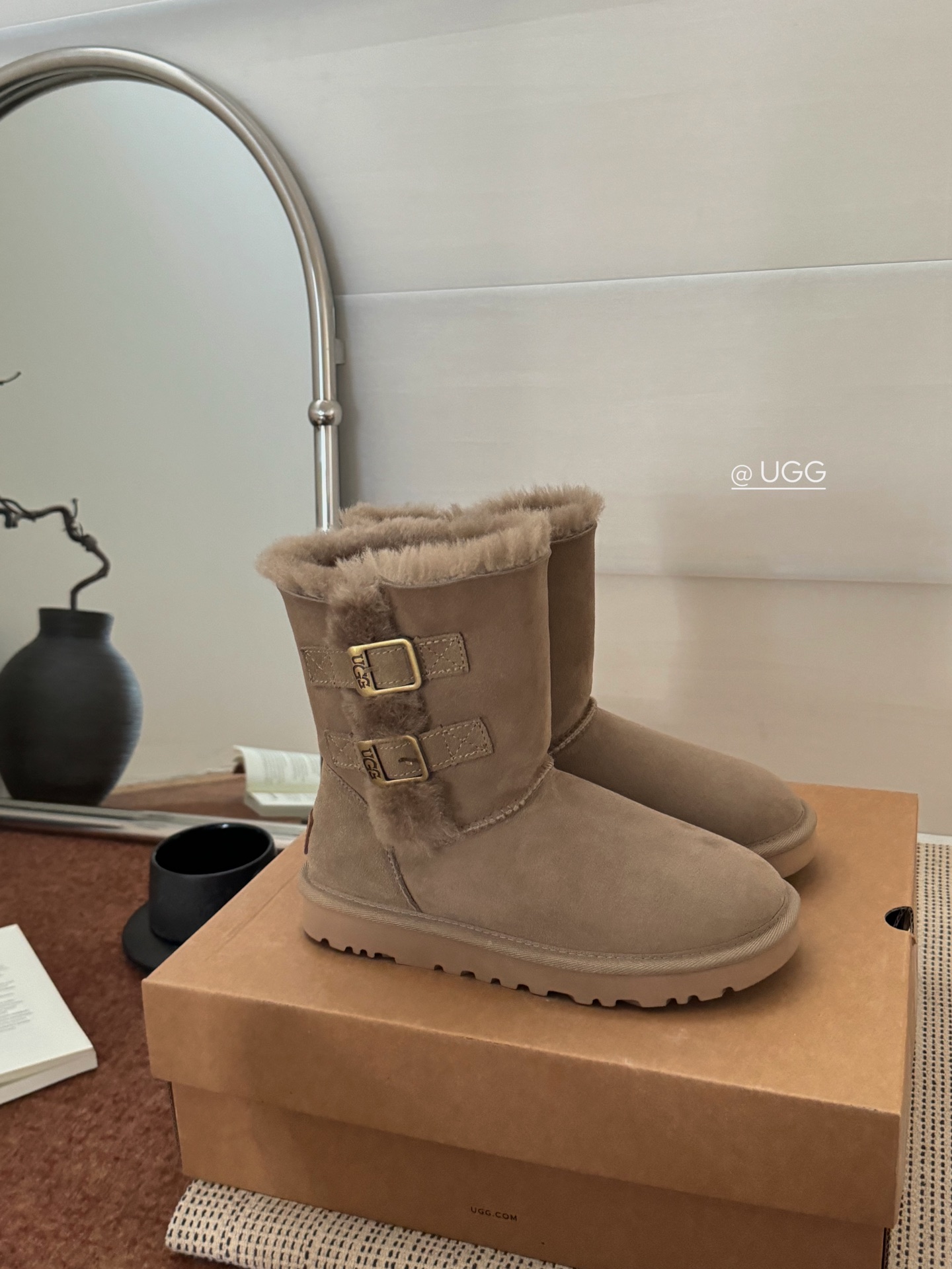 new羚羊棕2扣实拍Ugg