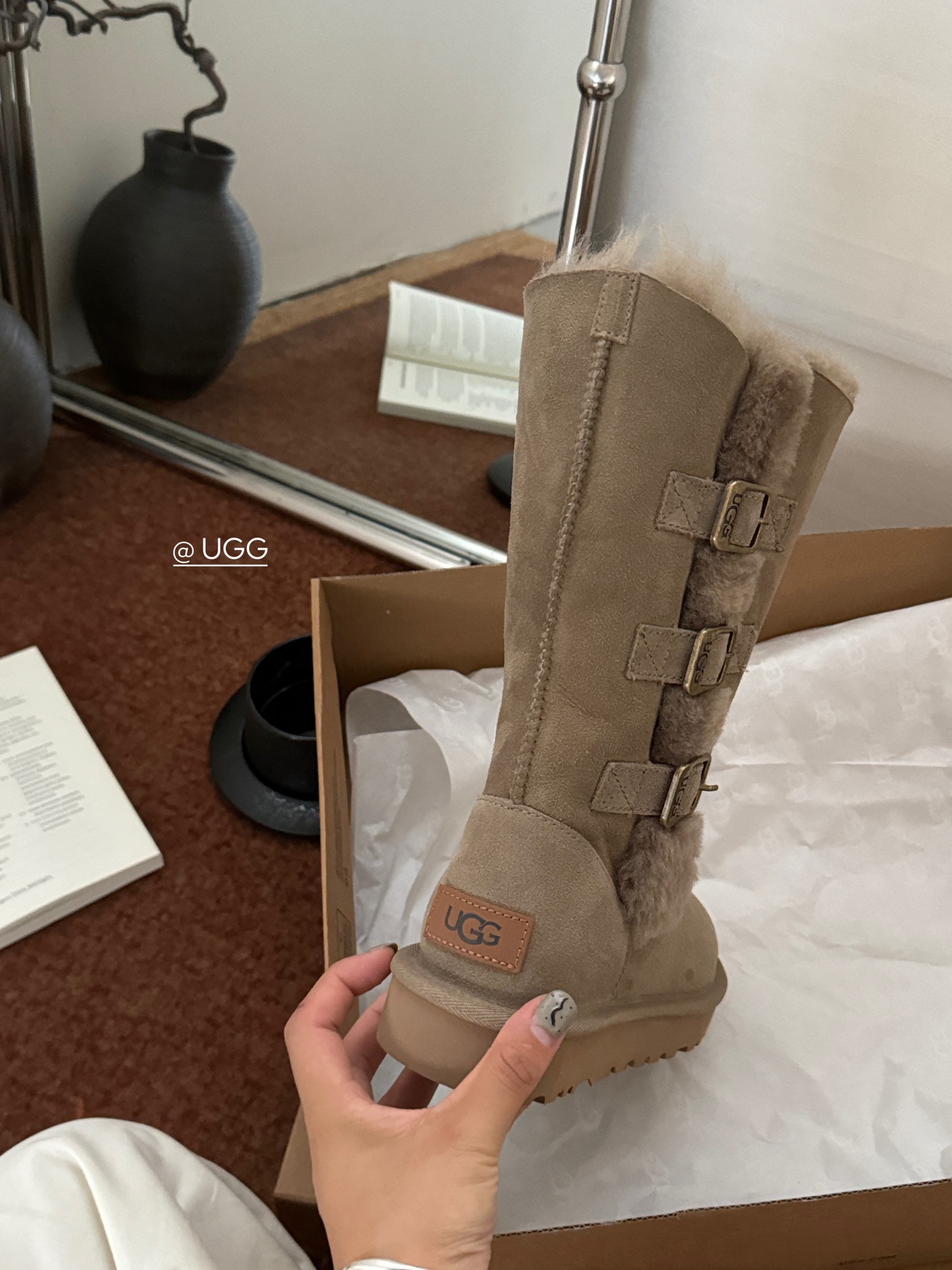 new羚羊棕3扣实拍Ugg