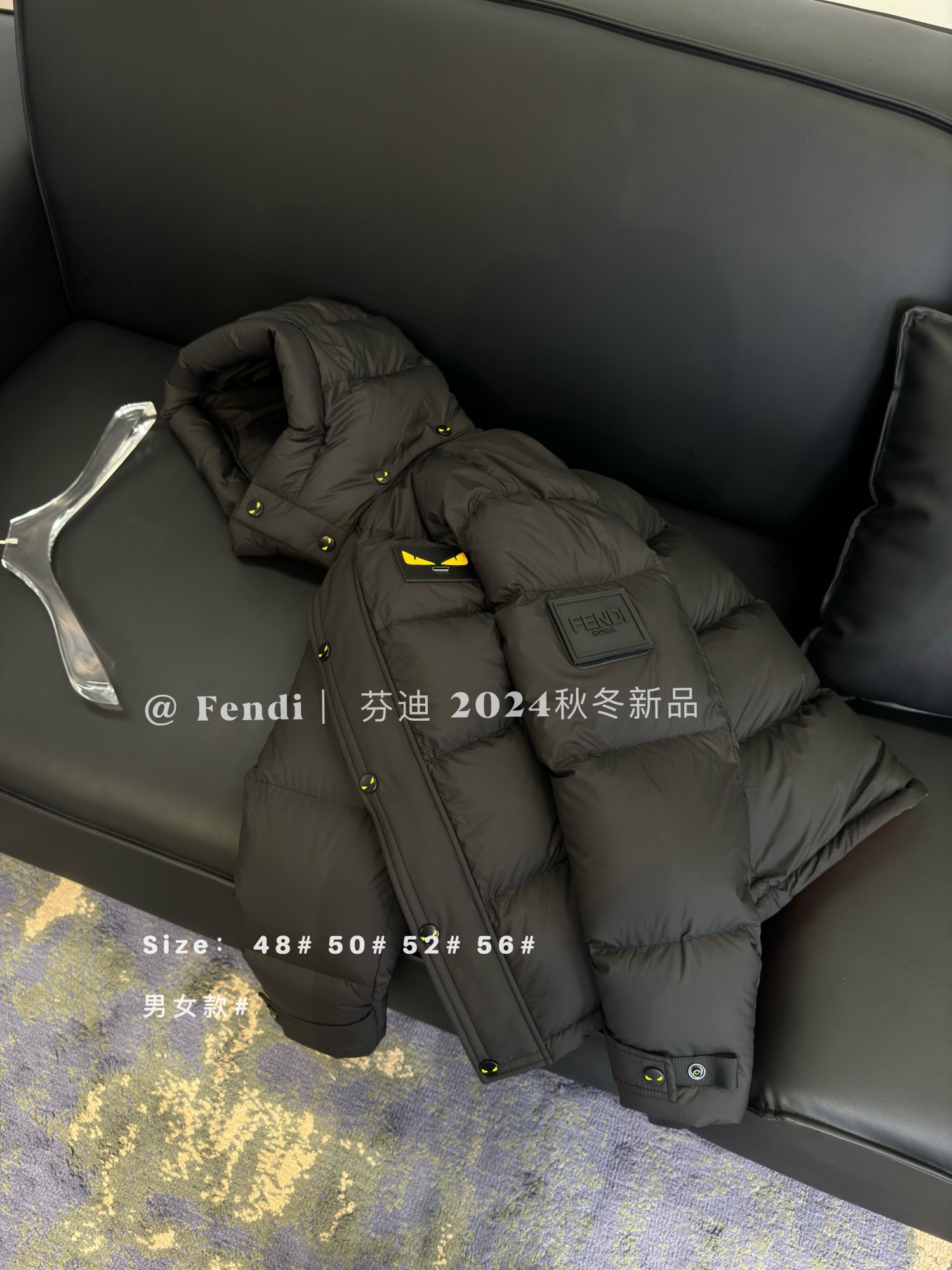 Fendi Clothing Down Jacket Fall/Winter Collection Hooded Top