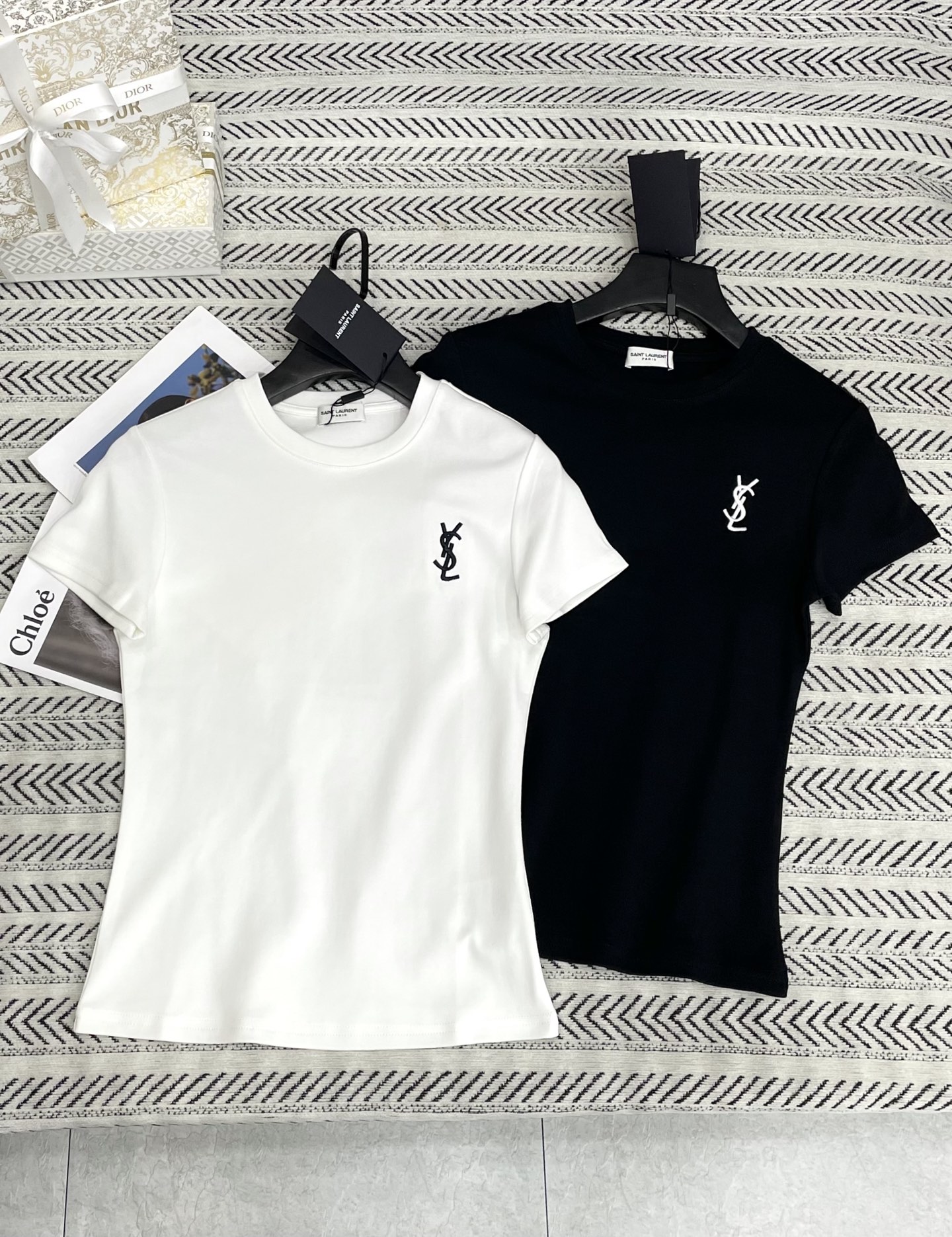 생로랑 여성 반팔 103308 Saint Laurent T Shirt
