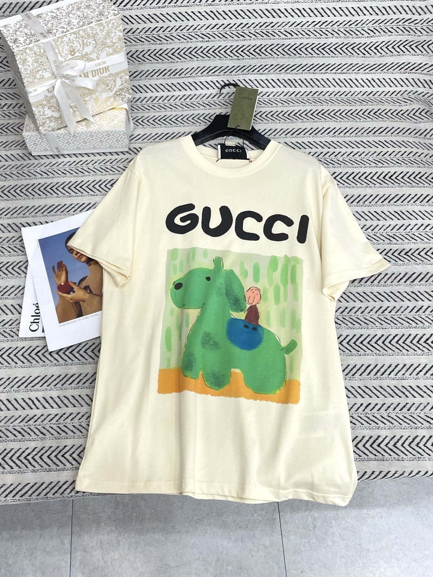 구찌 26SS 여성 반팔 91303 Gucci T Shirt