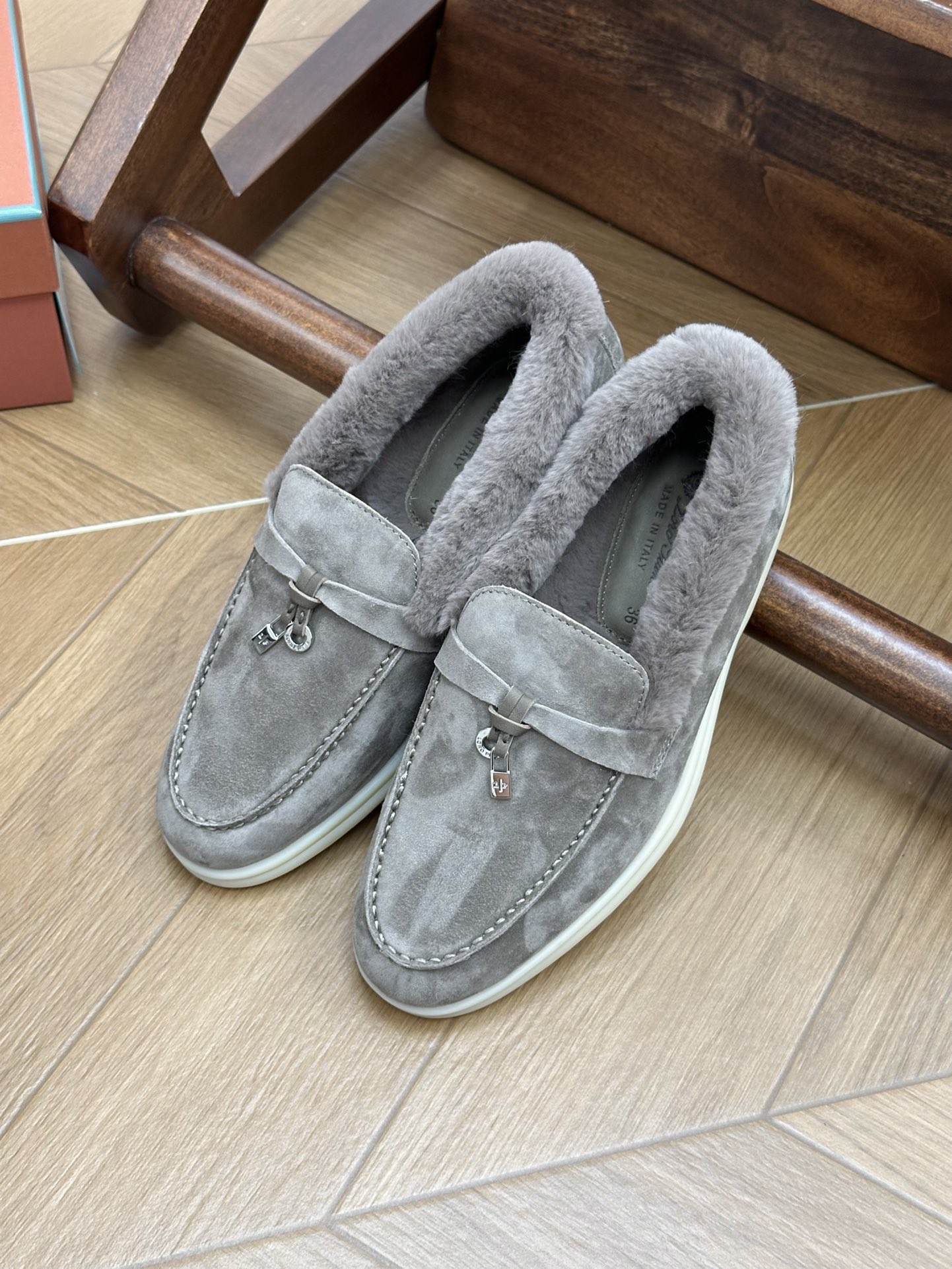 NO:679740,Dark night brown, loafers, fur shoes, loafers19860909暗夜棕,乐福鞋毛毛鞋,loafers,Women's Shoes
