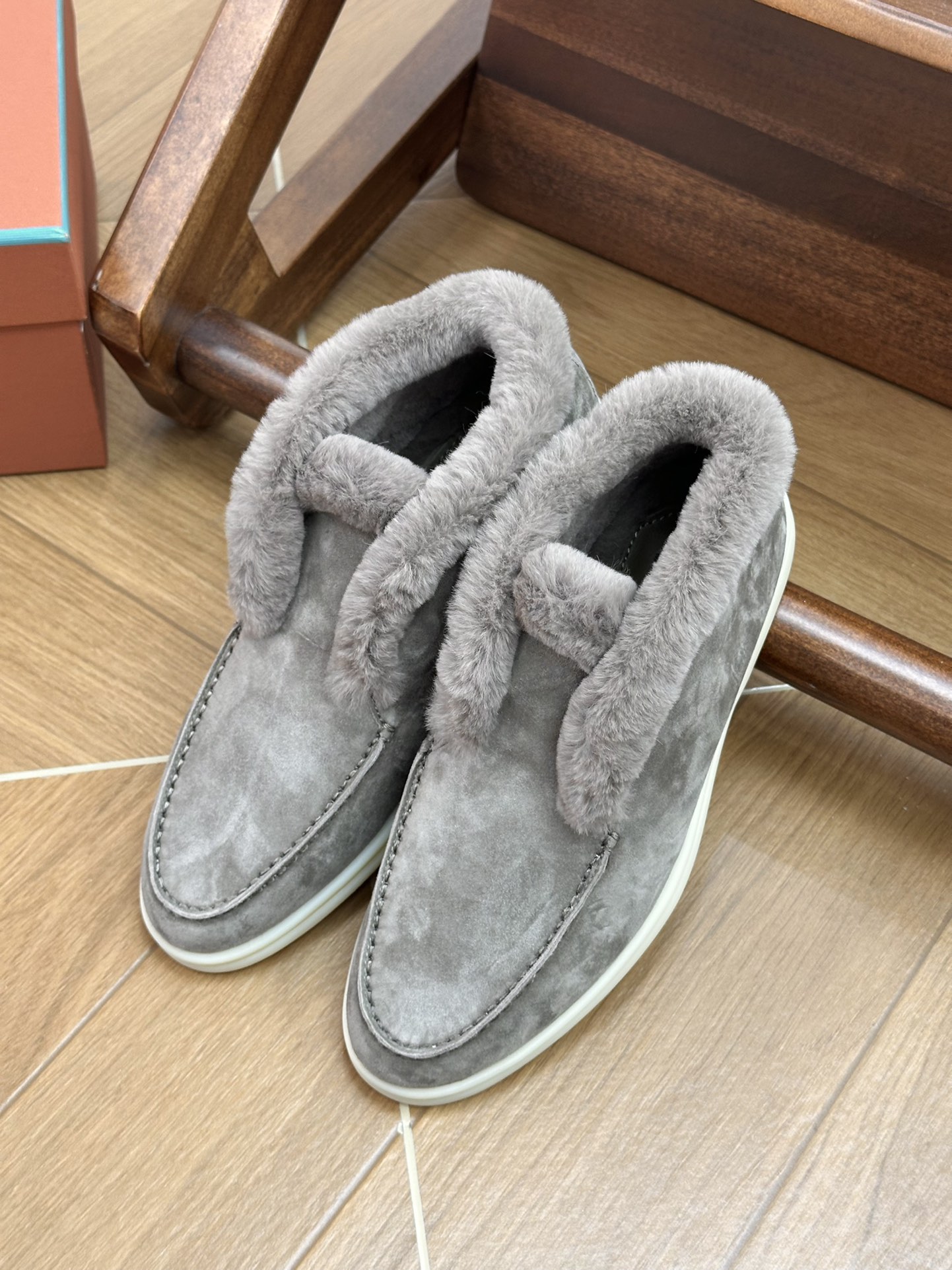 NO:679791,Dark night brown, loafers, fur shoes, loafers19860909暗夜棕,乐福鞋毛毛鞋,loafers,Women's Shoes