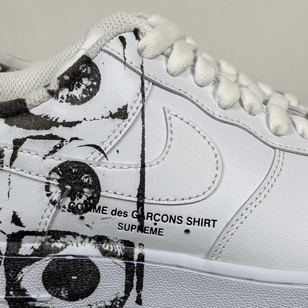 NK Air Force 1 Low ‘07 空军一号CDG联名白!货号:-100!尺码:36 36.5