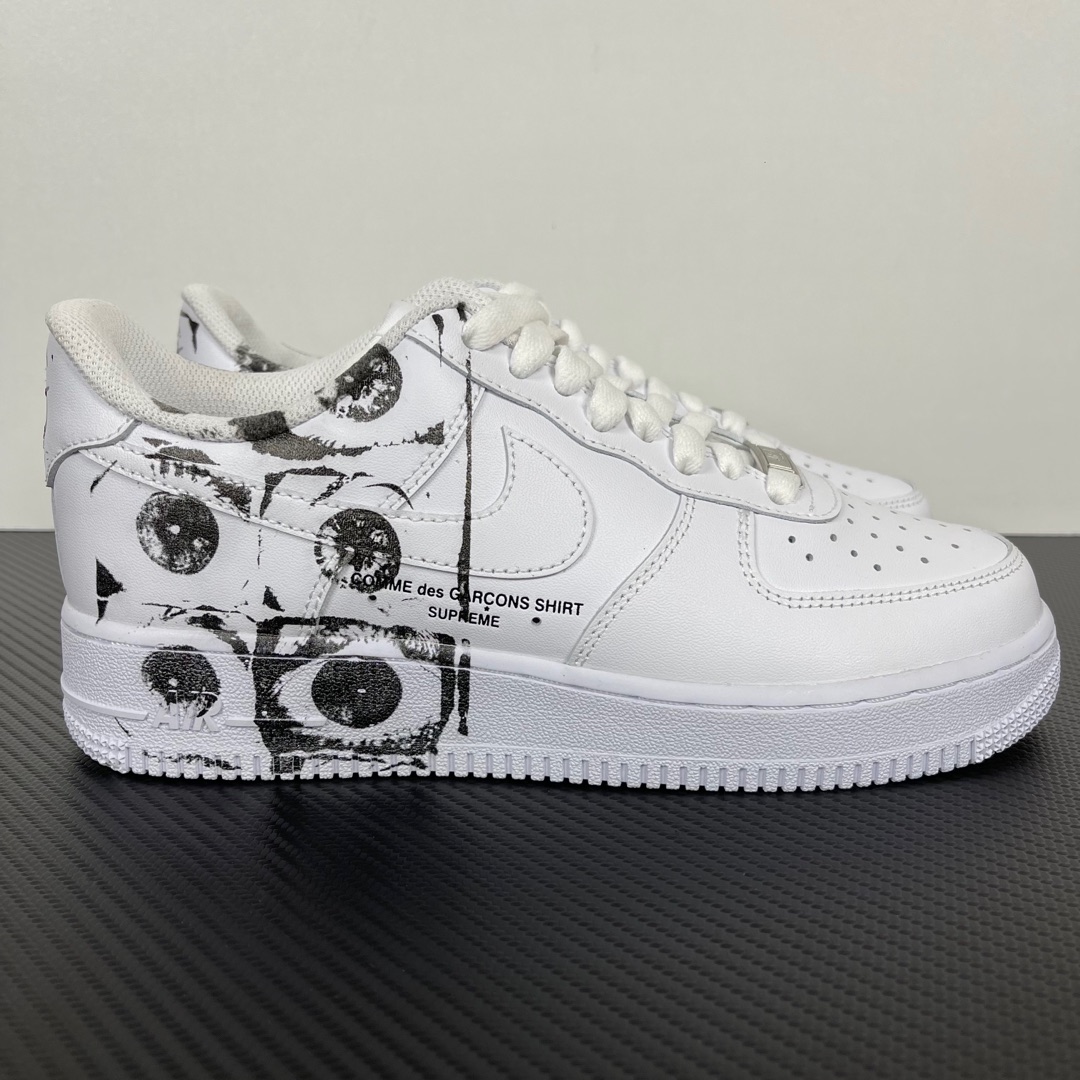 NK Air Force 1 Low ‘07 空军一号CDG联名白！货号：-100！尺码：36 36.5