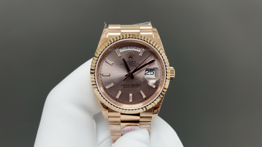 Rolex Day-Date 36mm Rose Gold Finish with 2834/3255 Movement 1 Rolex Day-Date 36mm Rose Gold Finish with 2834/3255 Movement