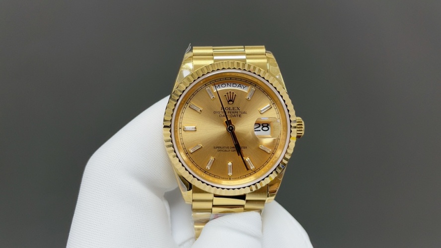 Rolex Day-Date 36MM Gold Watch, Non-Tungsten, Anti-Tarnish, Premium Quality 1 Rolex Day-Date 36MM Gold Watch, Non-Tungsten, Anti-Tarnish, Premium Quality