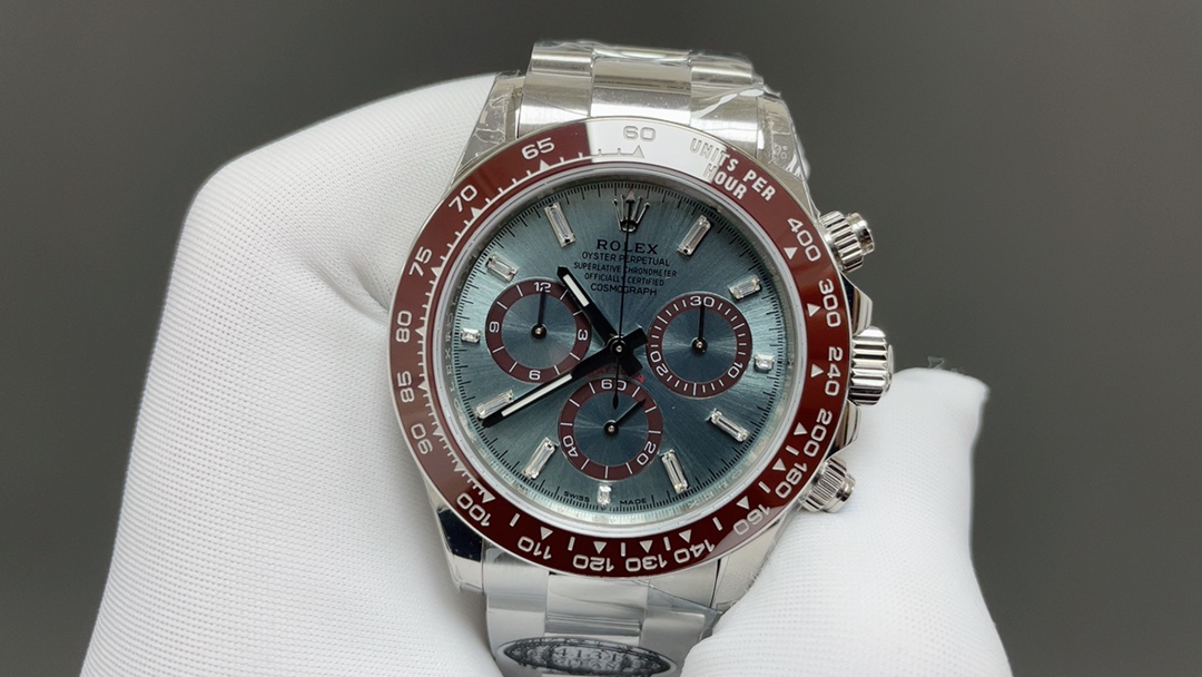 Rolex 今日推荐 新款冰蓝迪 配NFC芯片感应保卡 40mm 顺调4131机