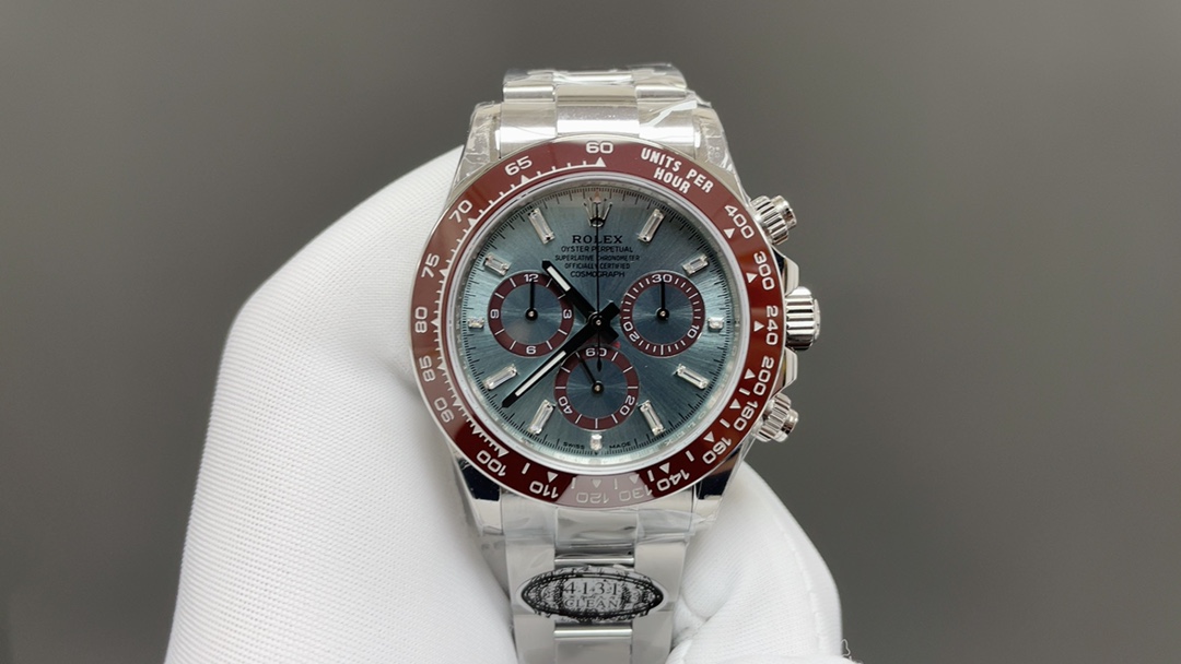 Rolex 今日推荐 新款冰蓝迪 配NFC芯片感应保卡 40mm 顺调4131机