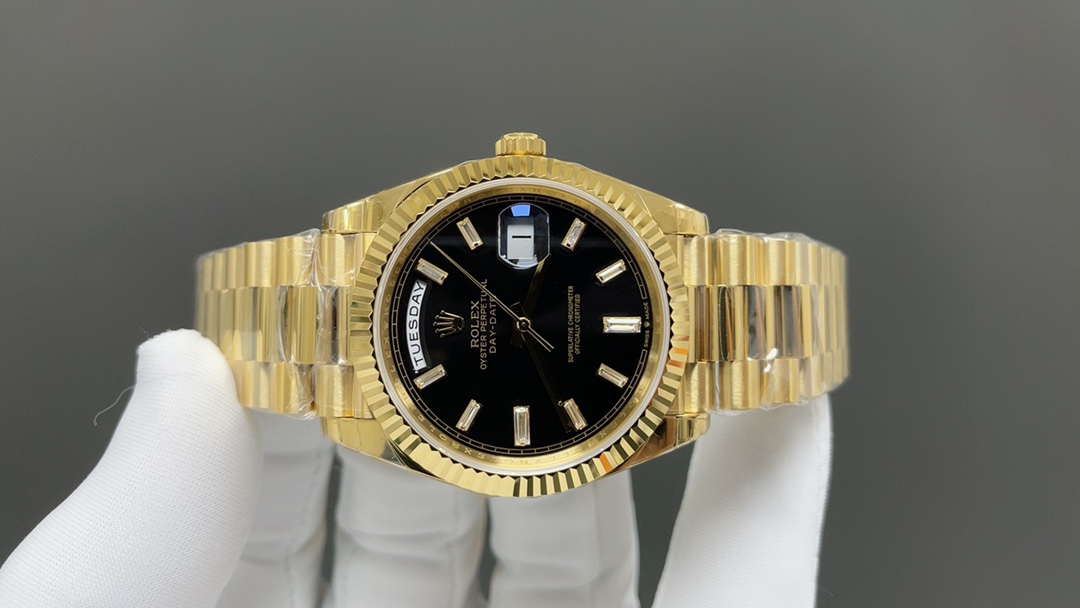 Rolex 今日推荐 配重黑冰糖 40mm 3255机