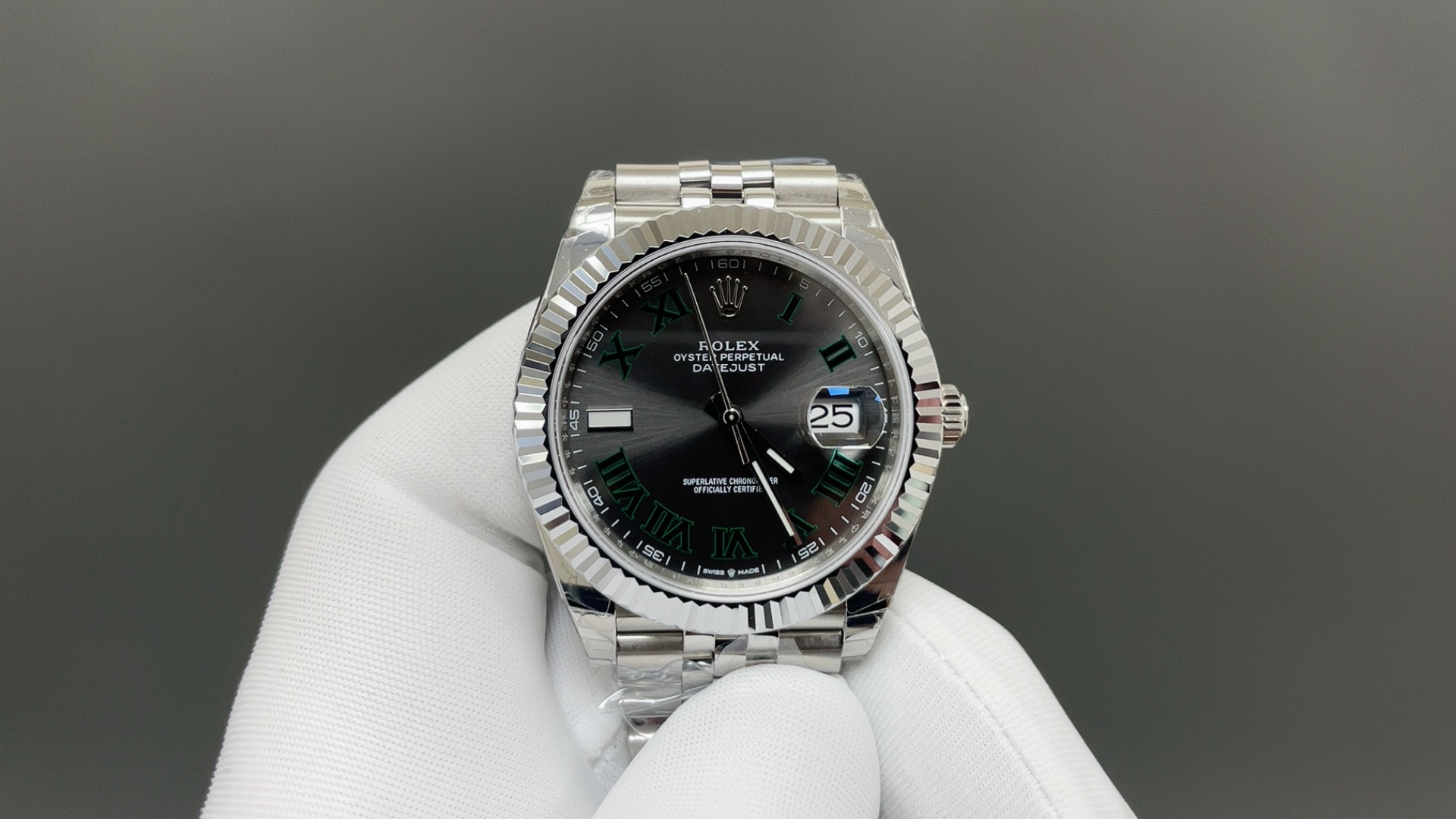 NO:821322,Today’s recommendation is EWE Log Green 41mm camera, top quality, real shots after delivery,19860909今日推荐EWE 日志绿箩 41mm 机 顶级品质 出货实拍,,Watch