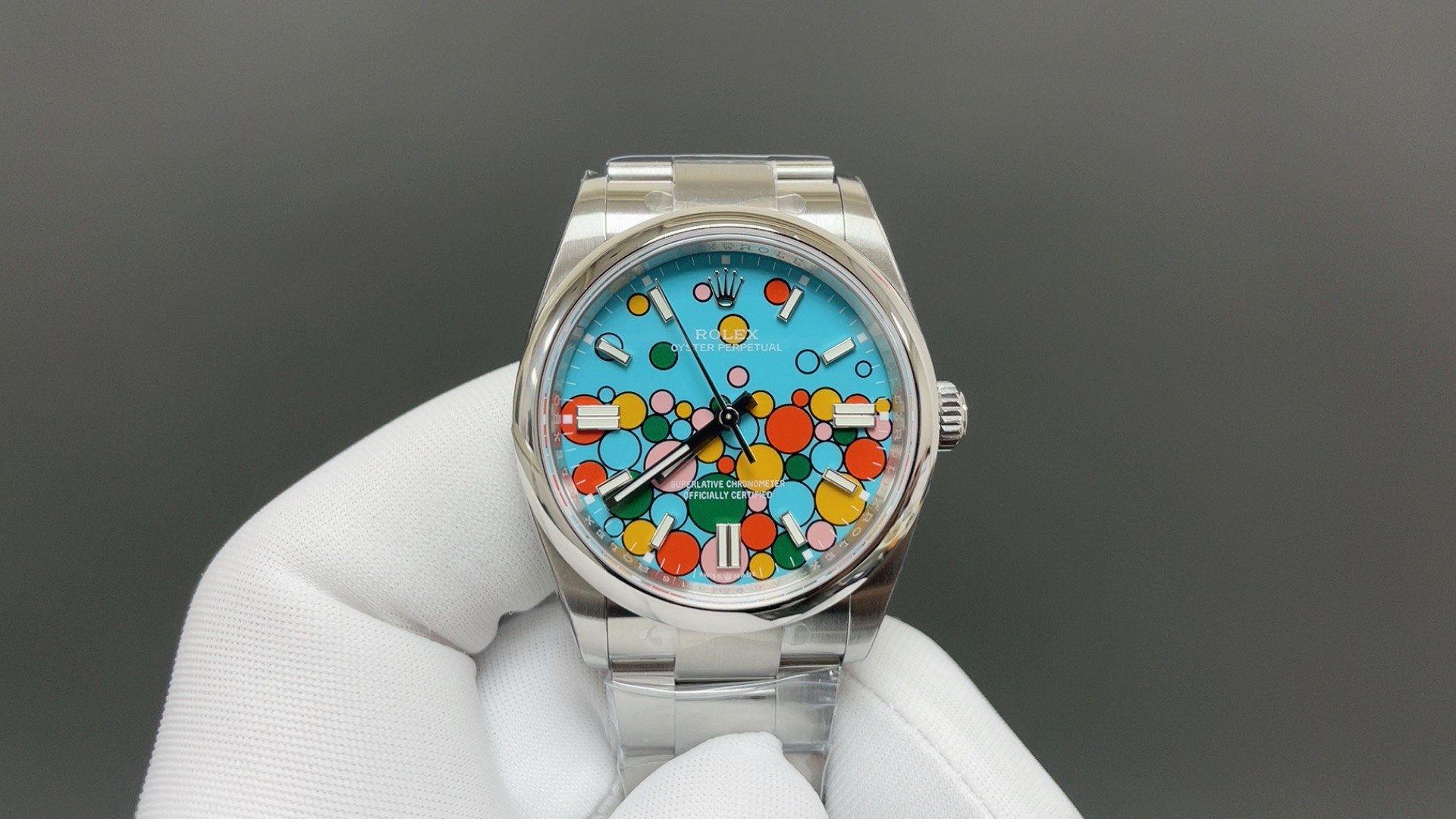 NO:882210,Today’s recommendation is EWE Oyster Perpetual Bubble 36mm machine, top quality, real shots of shipment,19860909今日推荐EWE 蚝式恒动 气泡 36mm 机 顶级品质 出货实拍,,Watch