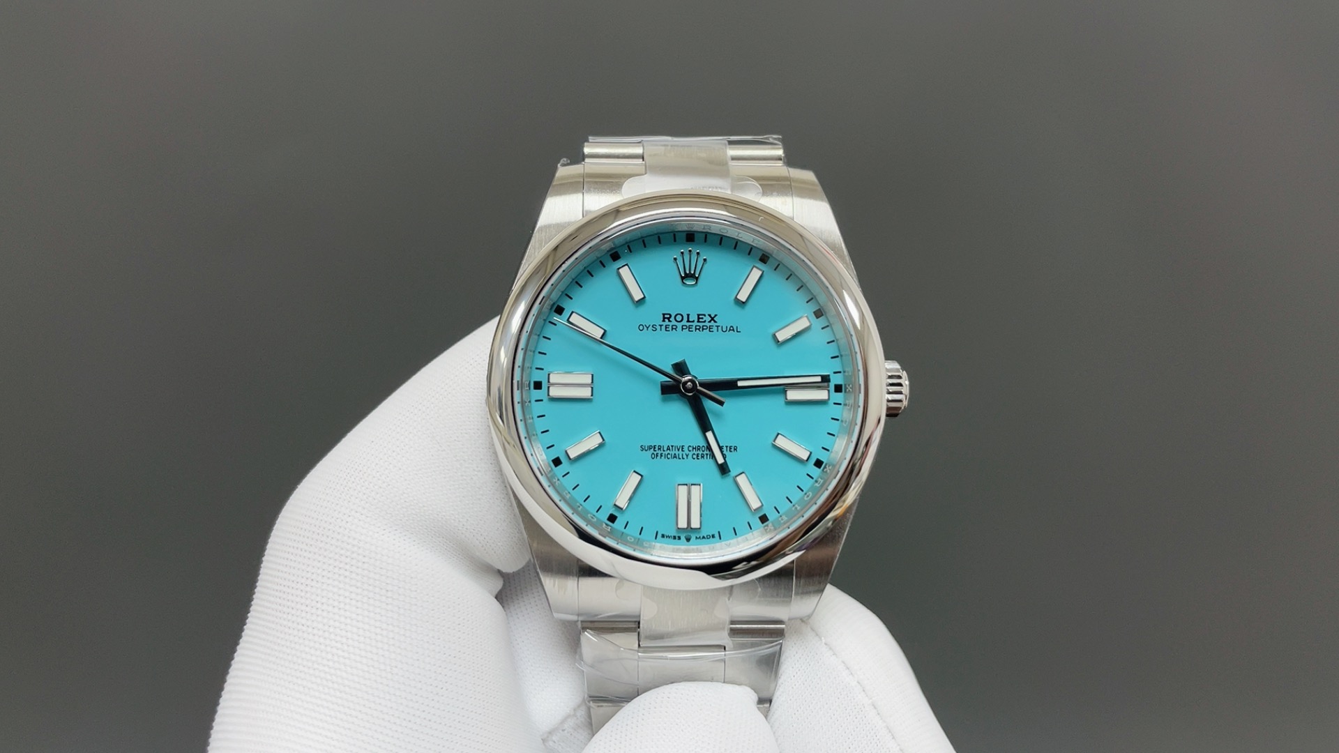 NO:821377,Today’s recommendation is EWE Oyster Perpetual Tiffany Blue 41mm machine, top quality, actual shipment, tiffany19860909今日推荐EWE 蚝式恒动 蒂芙尼蓝 41mm 机 顶级品质 出货实拍,,tiffany,Watch